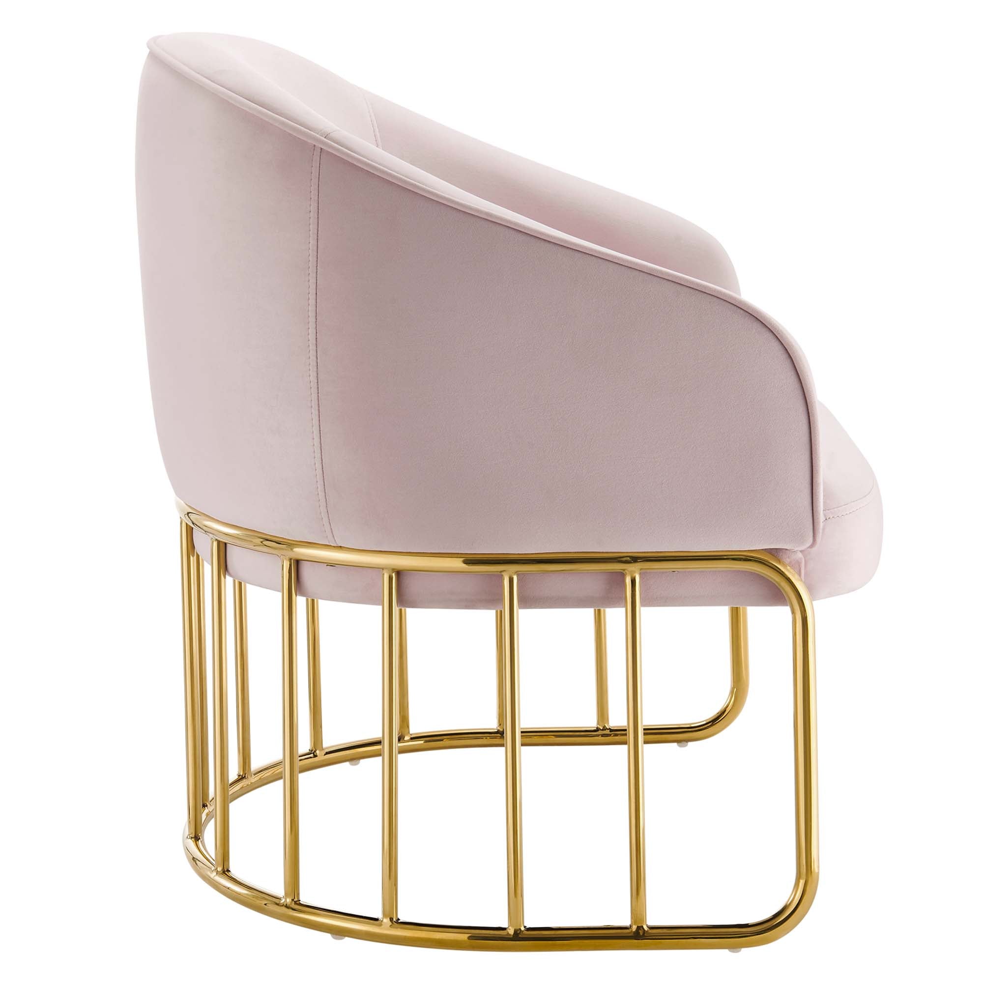 Legacy Performance Velvet Armchair by Modway