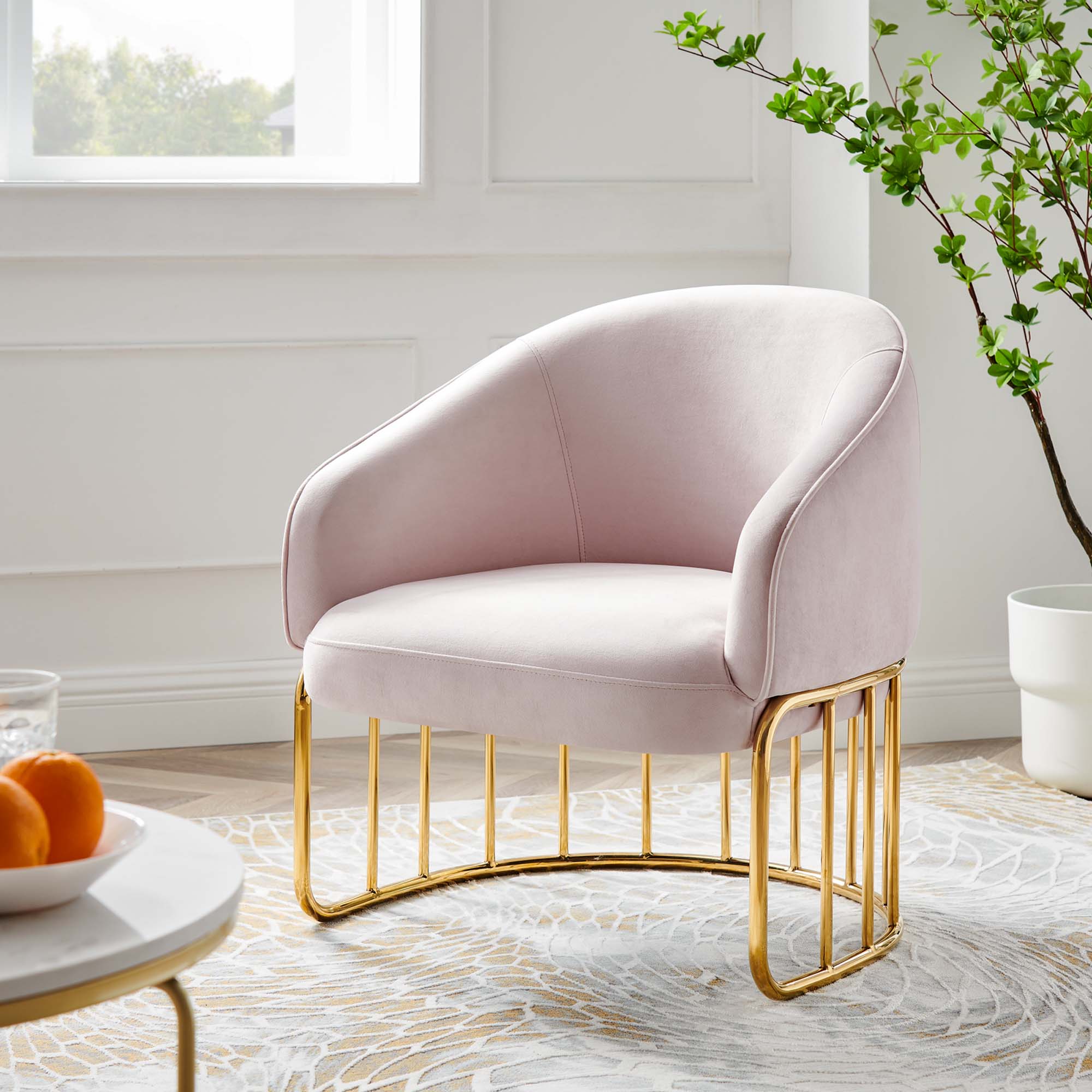 Legacy Performance Velvet Armchair by Modway