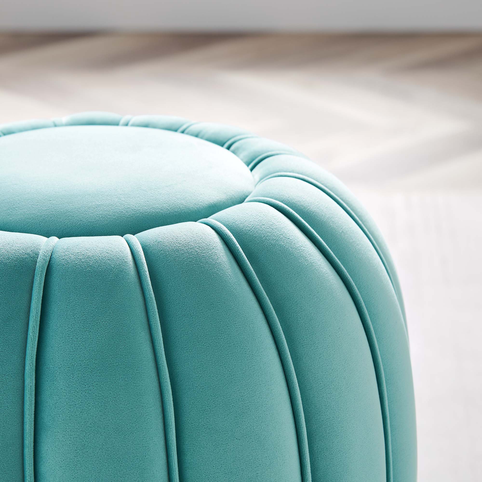 Celebrate Channel Tufted Performance Velvet Ottoman by Modway