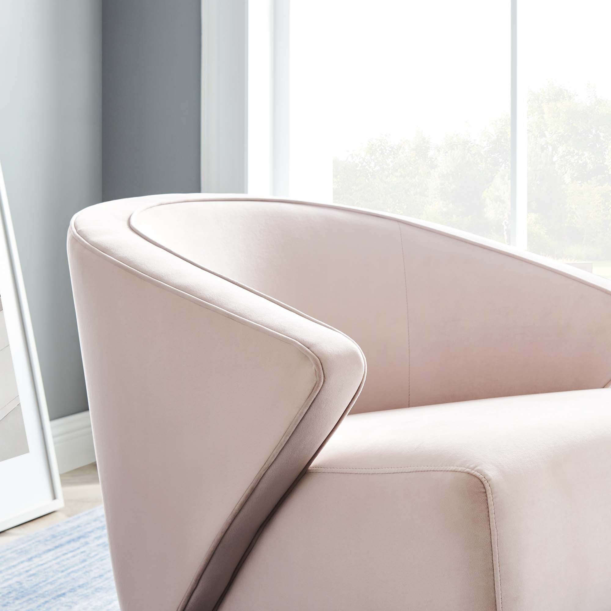 Odyssey Performance Velvet Armchair by Modway