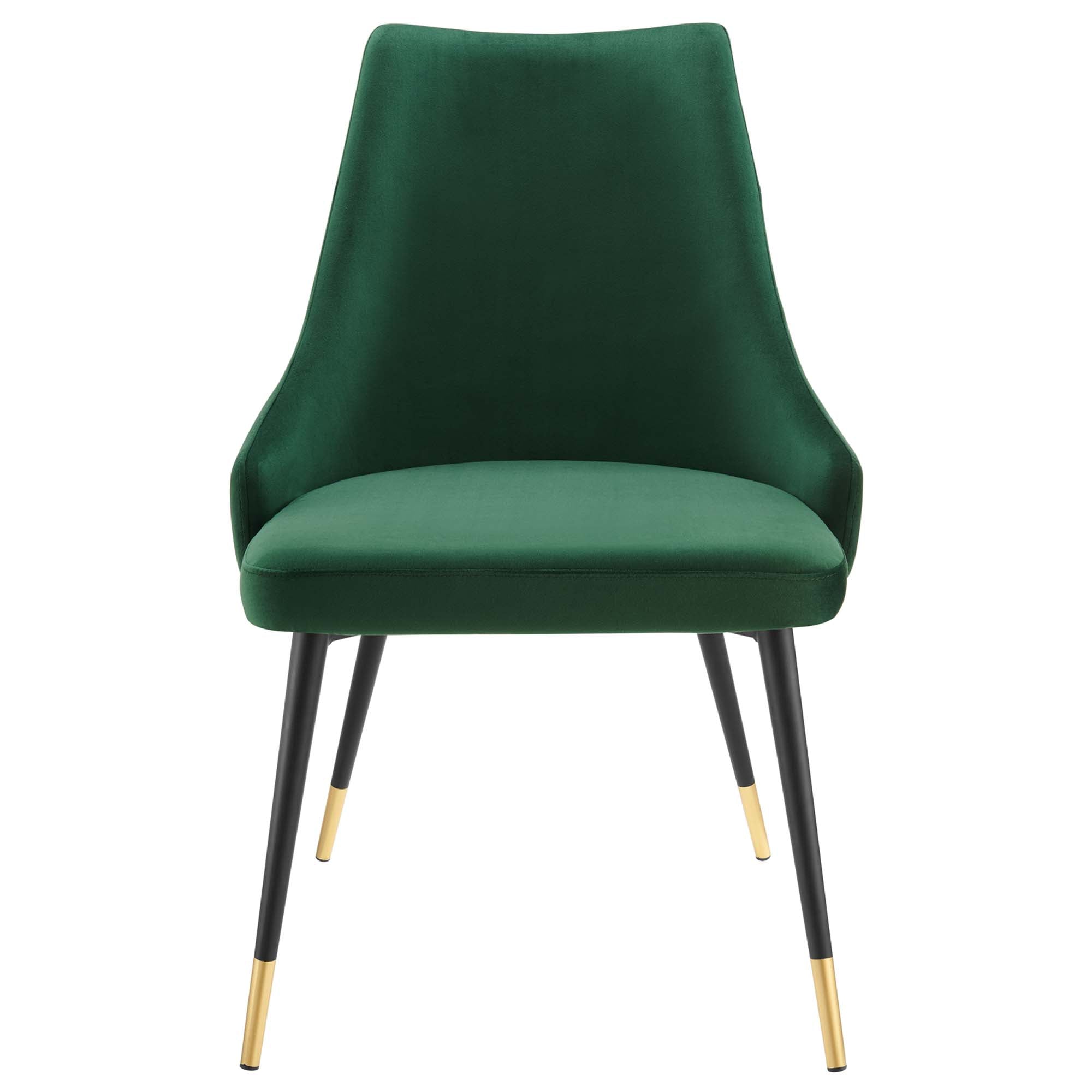 Adorn Dining Side Chair Performance Velvet Set of 2 by Modway