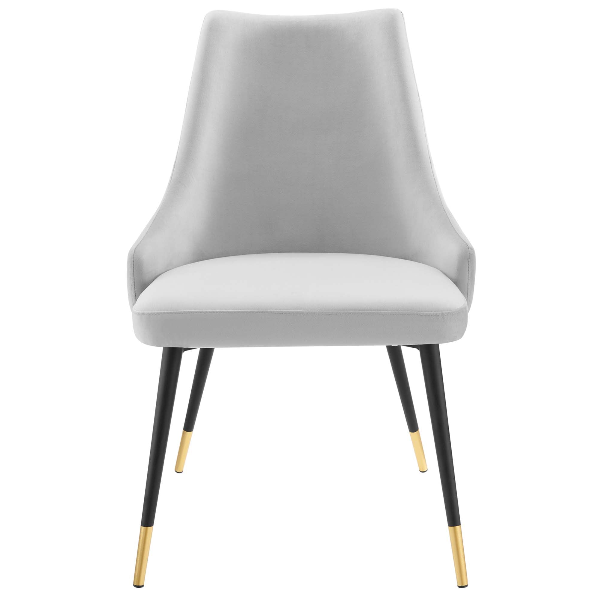 Adorn Dining Side Chair Performance Velvet Set of 2 by Modway