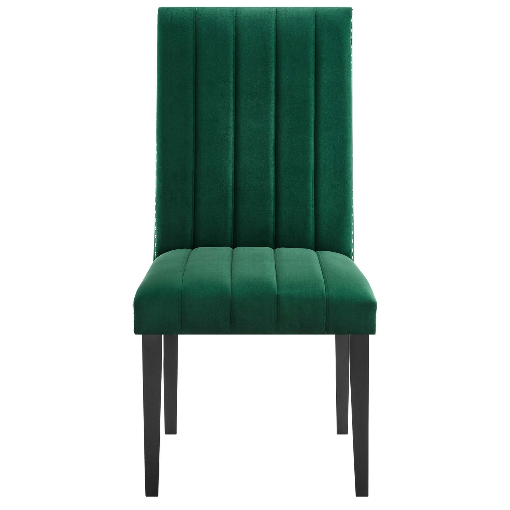 Catalyst Performance Velvet Dining Side Chairs - Set of 2 by Modway