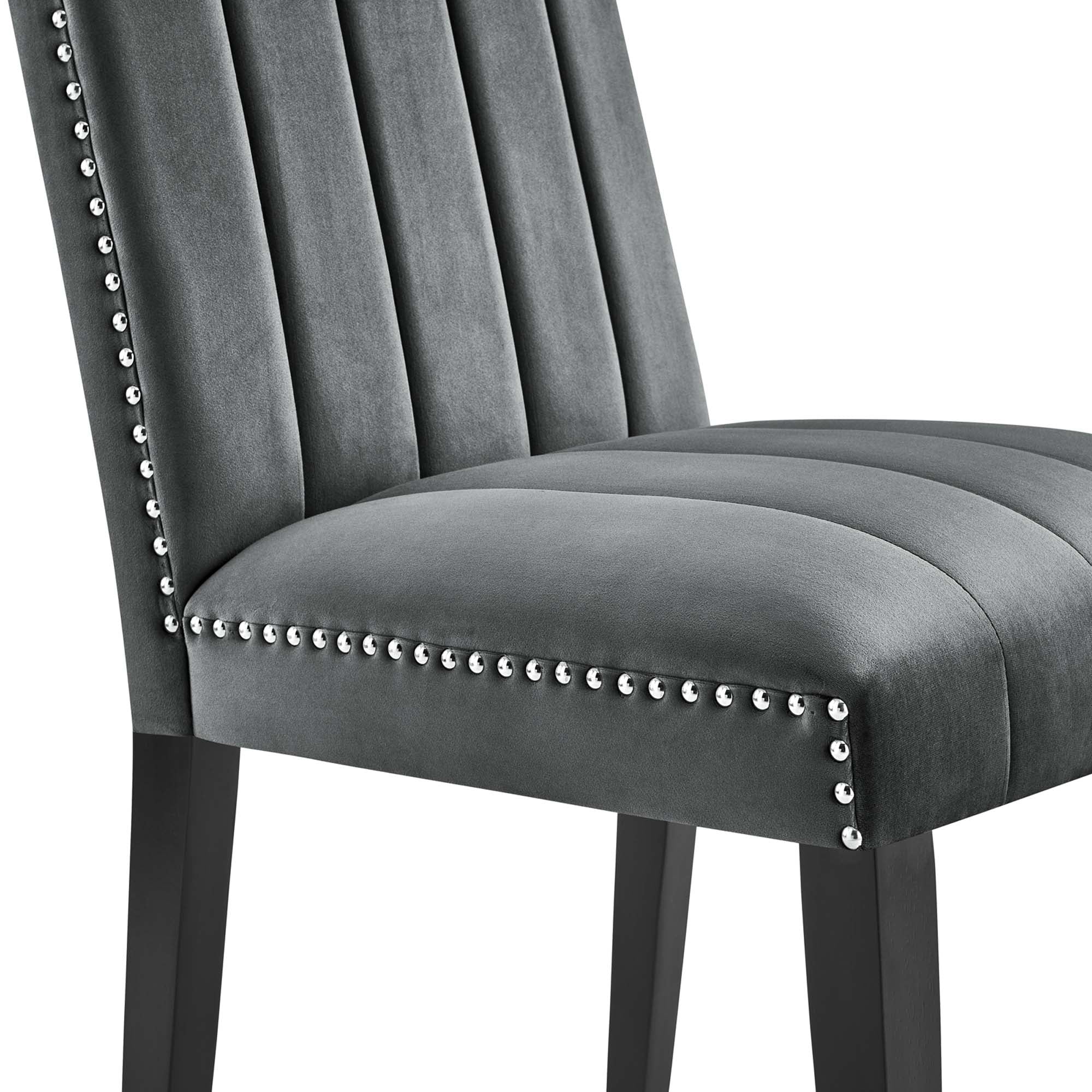 Catalyst Performance Velvet Dining Side Chairs - Set of 2 by Modway