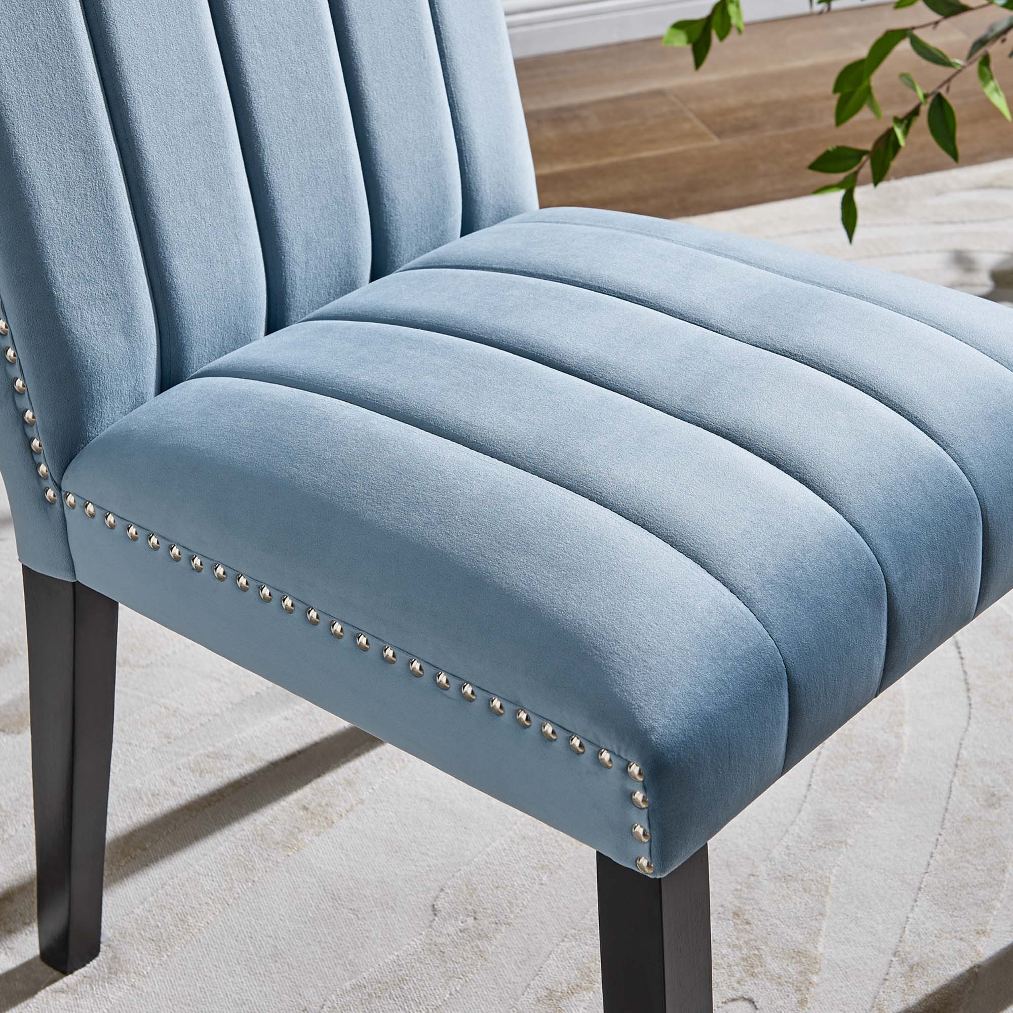 Catalyst Performance Velvet Dining Side Chairs - Set of 2 by Modway