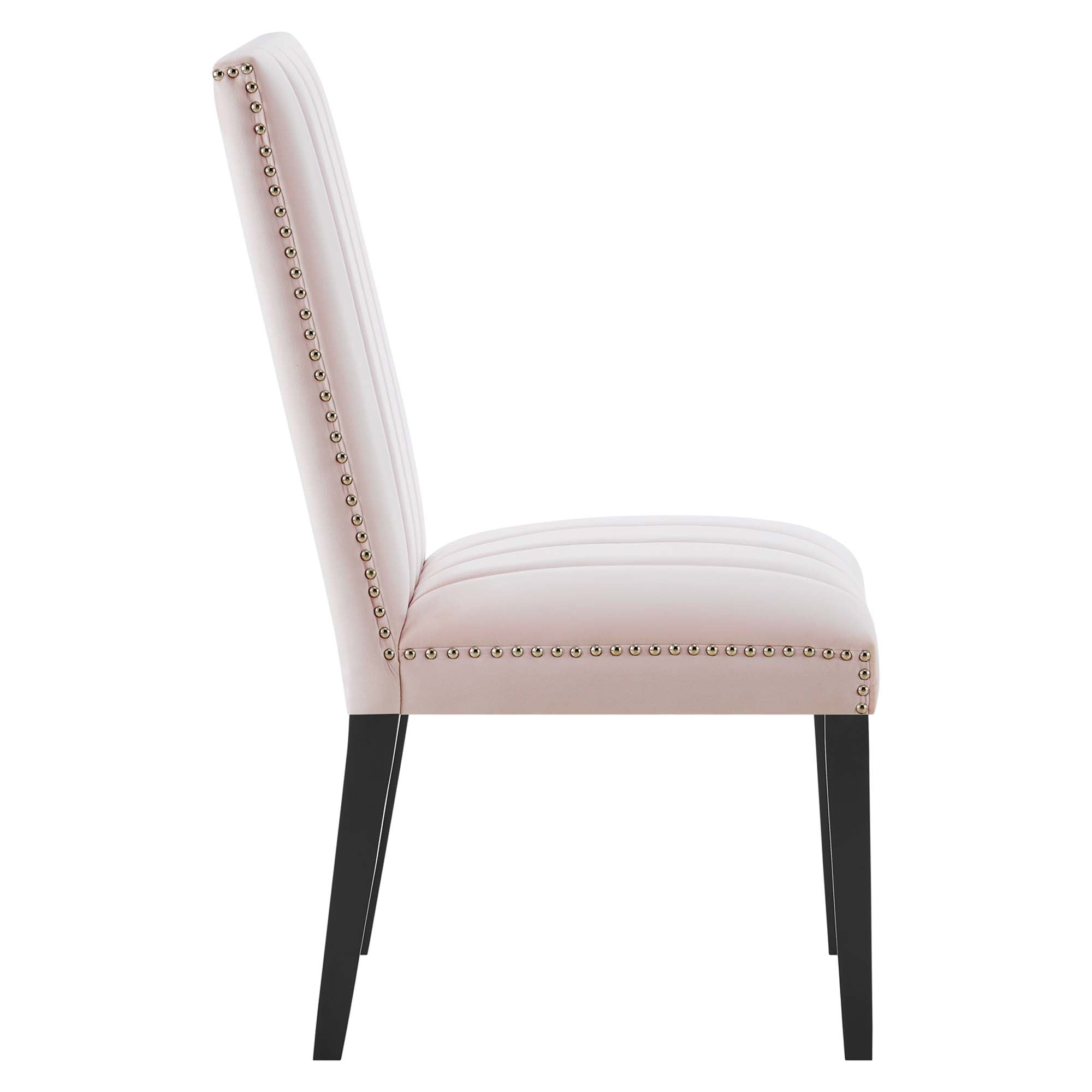 Catalyst Performance Velvet Dining Side Chairs - Set of 2 by Modway