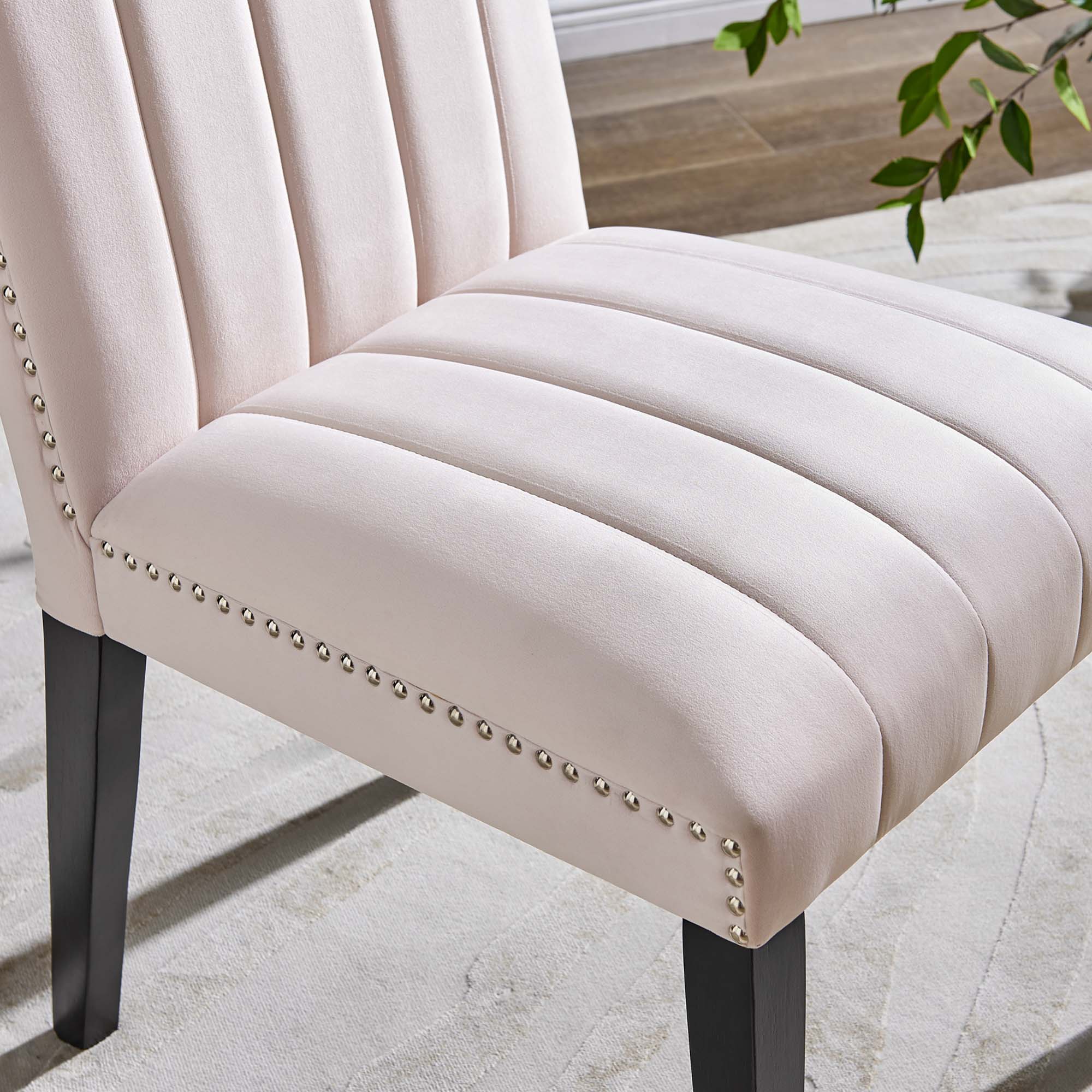 Catalyst Performance Velvet Dining Side Chairs - Set of 2 by Modway