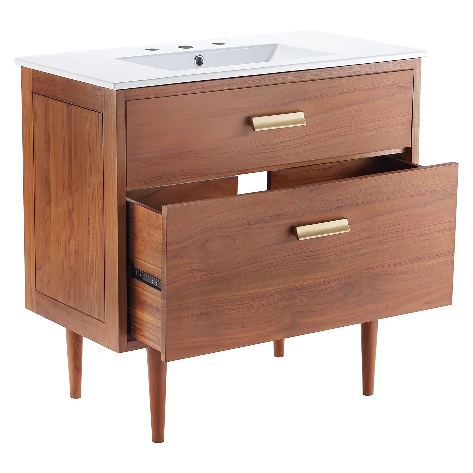 Cassia Bathroom Vanity Basin Included by Modway