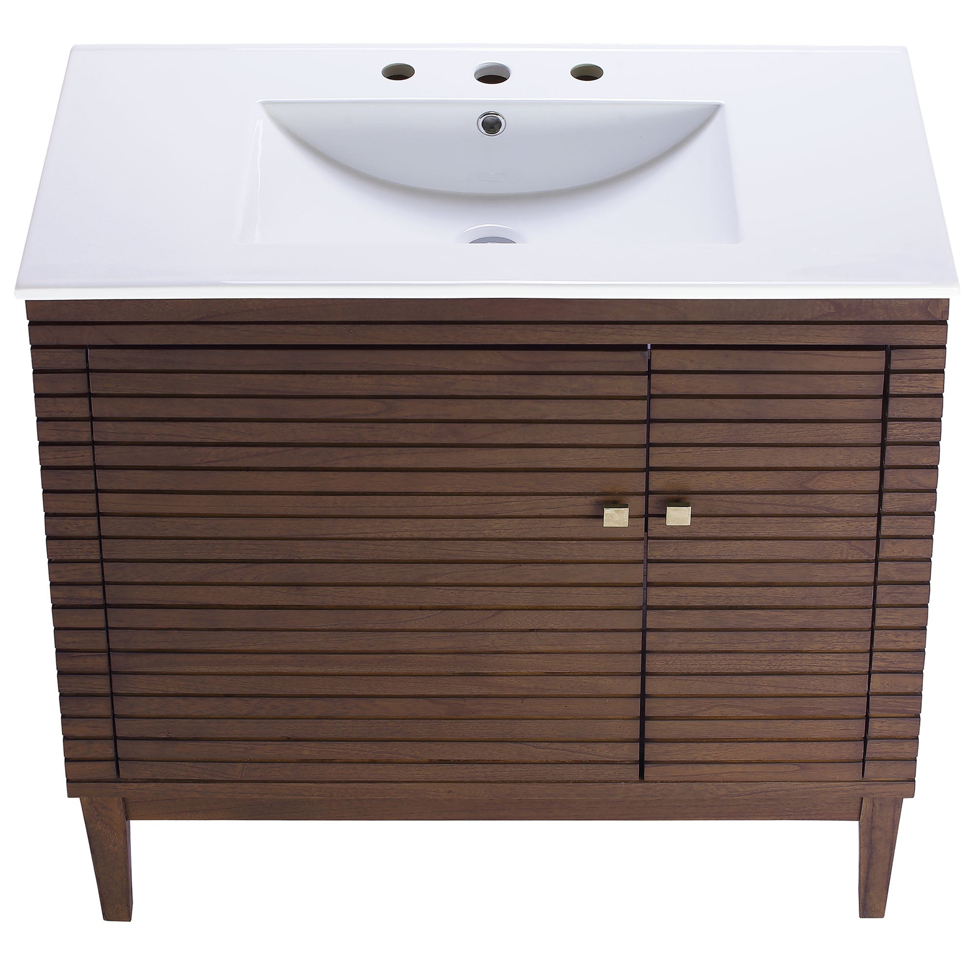Ledger Bathroom Vanity Basin Included by Modway