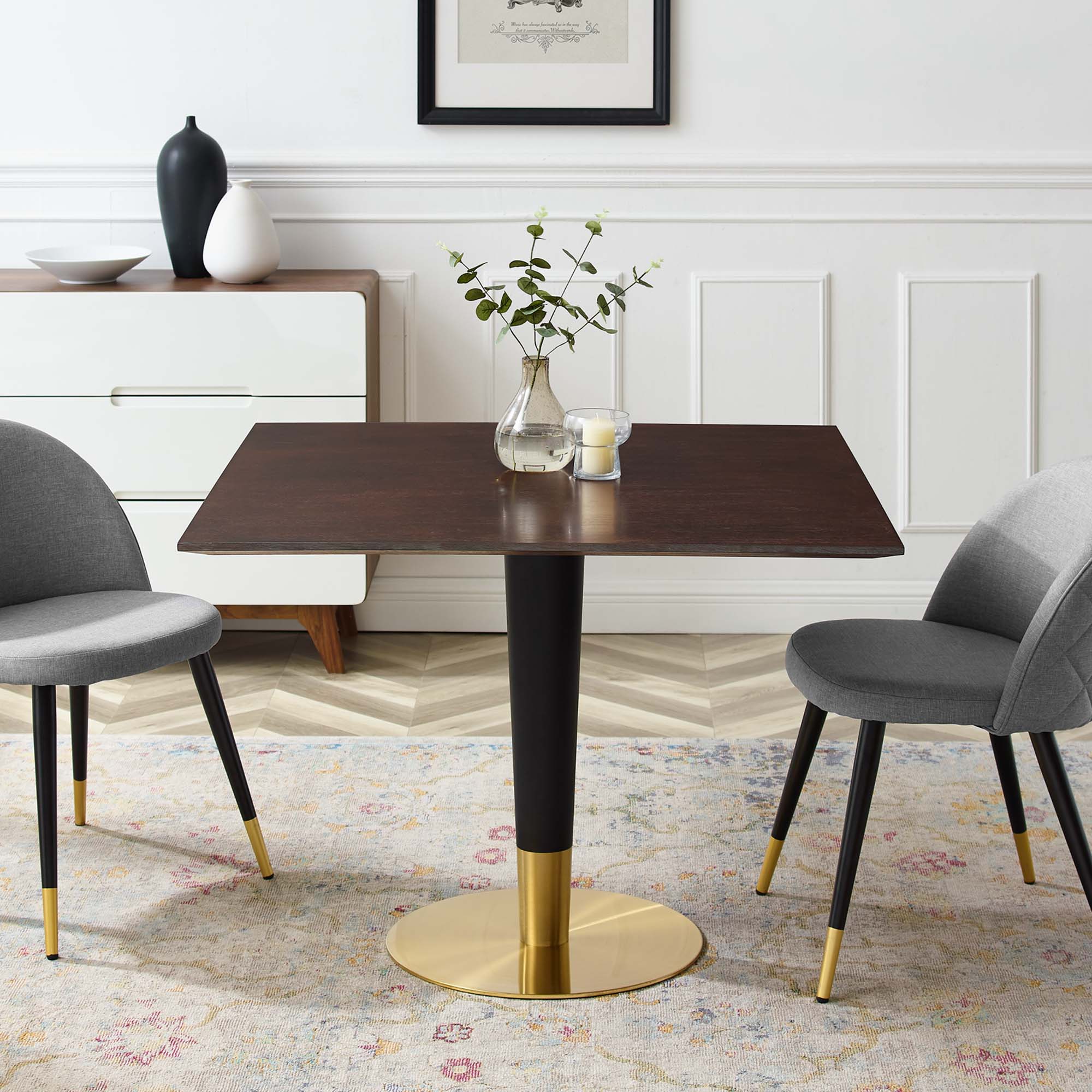 Zinque 40" Square Dining Table by Modway