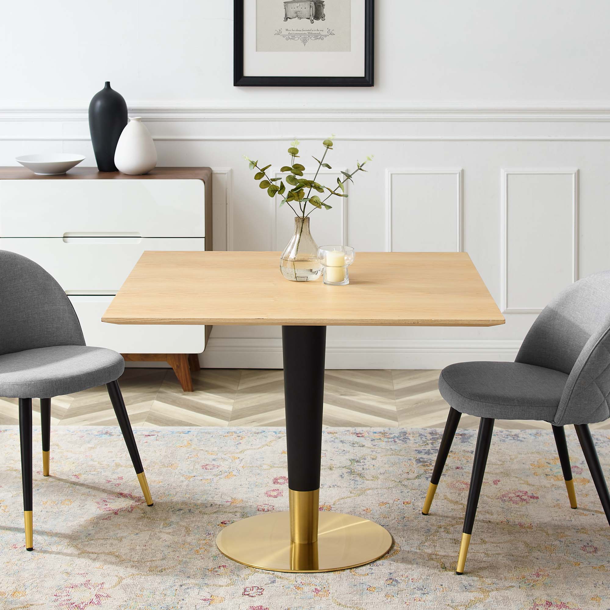 Zinque 40" Square Dining Table by Modway