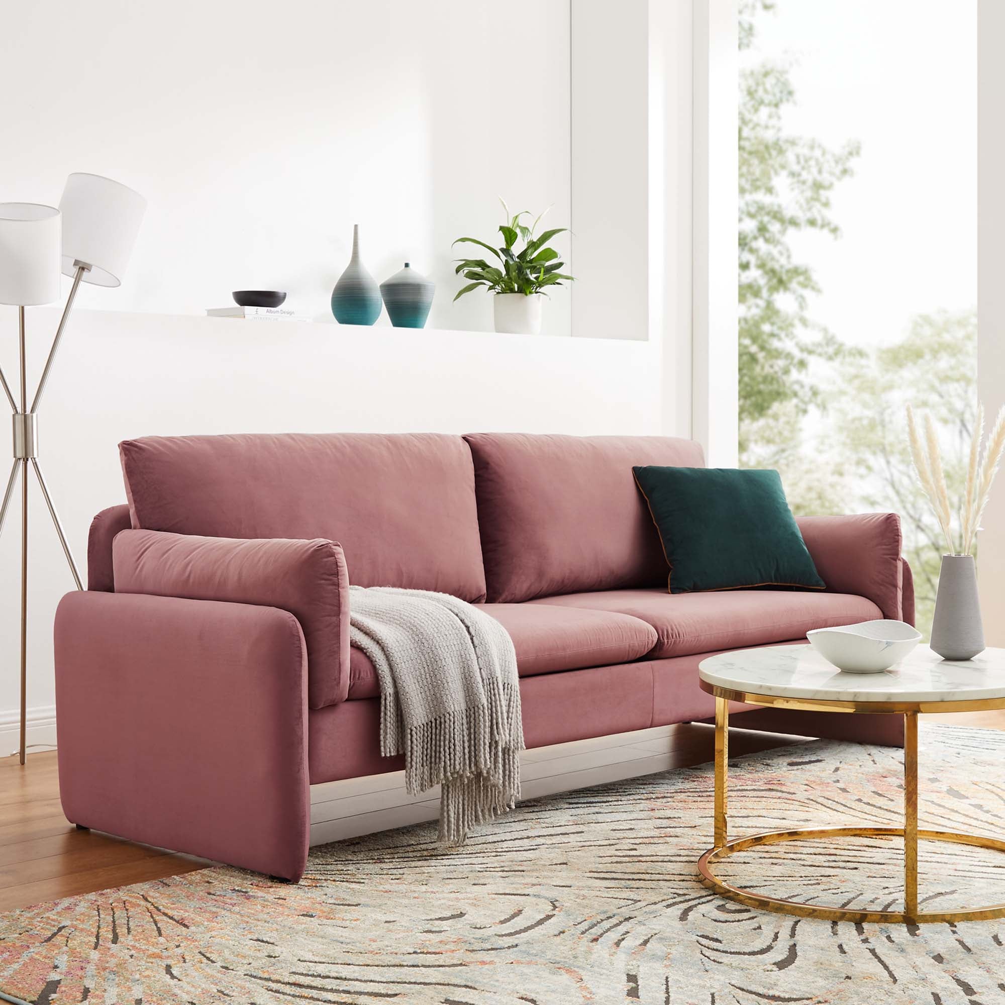 Indicate Performance Velvet Sofa by Modway