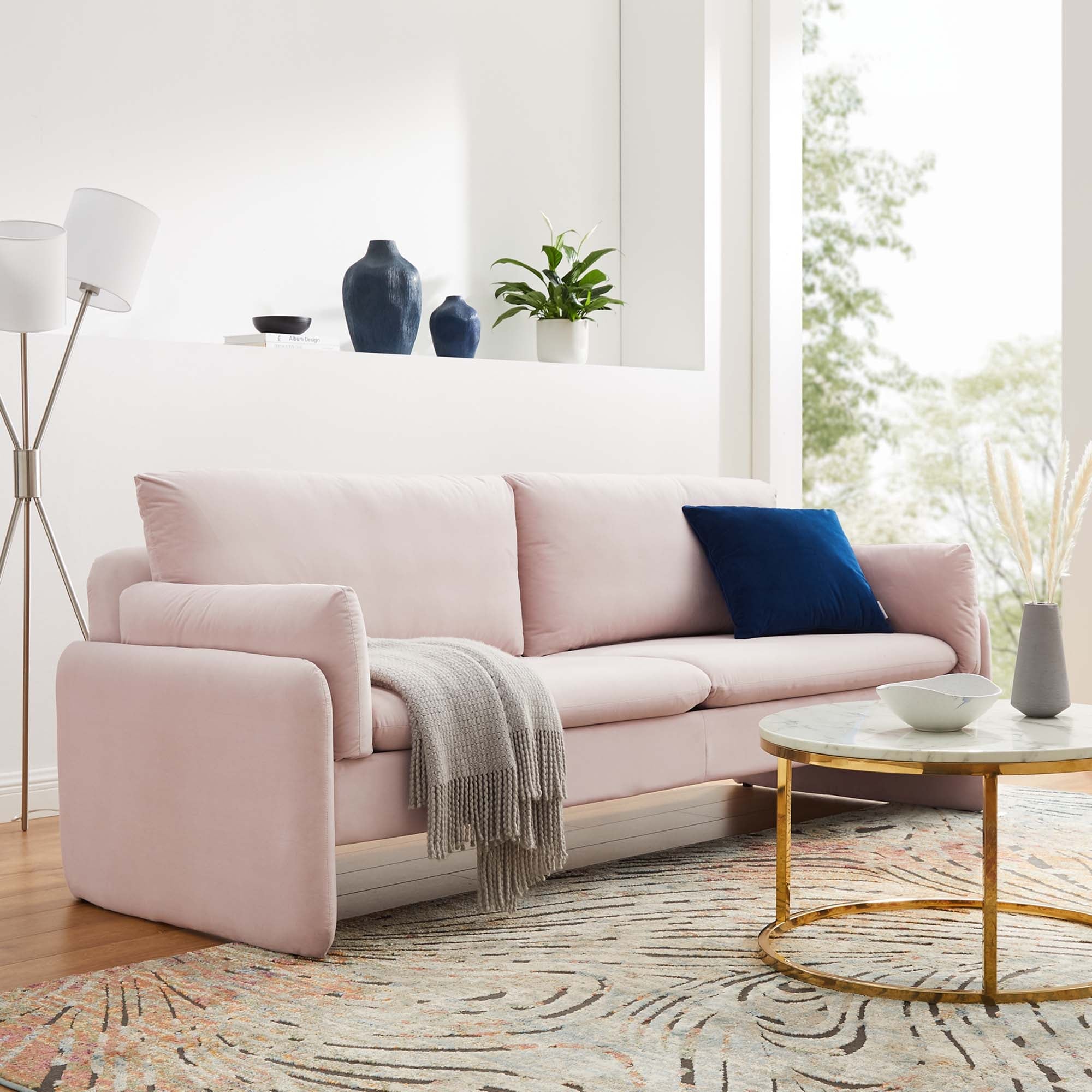 Indicate Performance Velvet Sofa by Modway