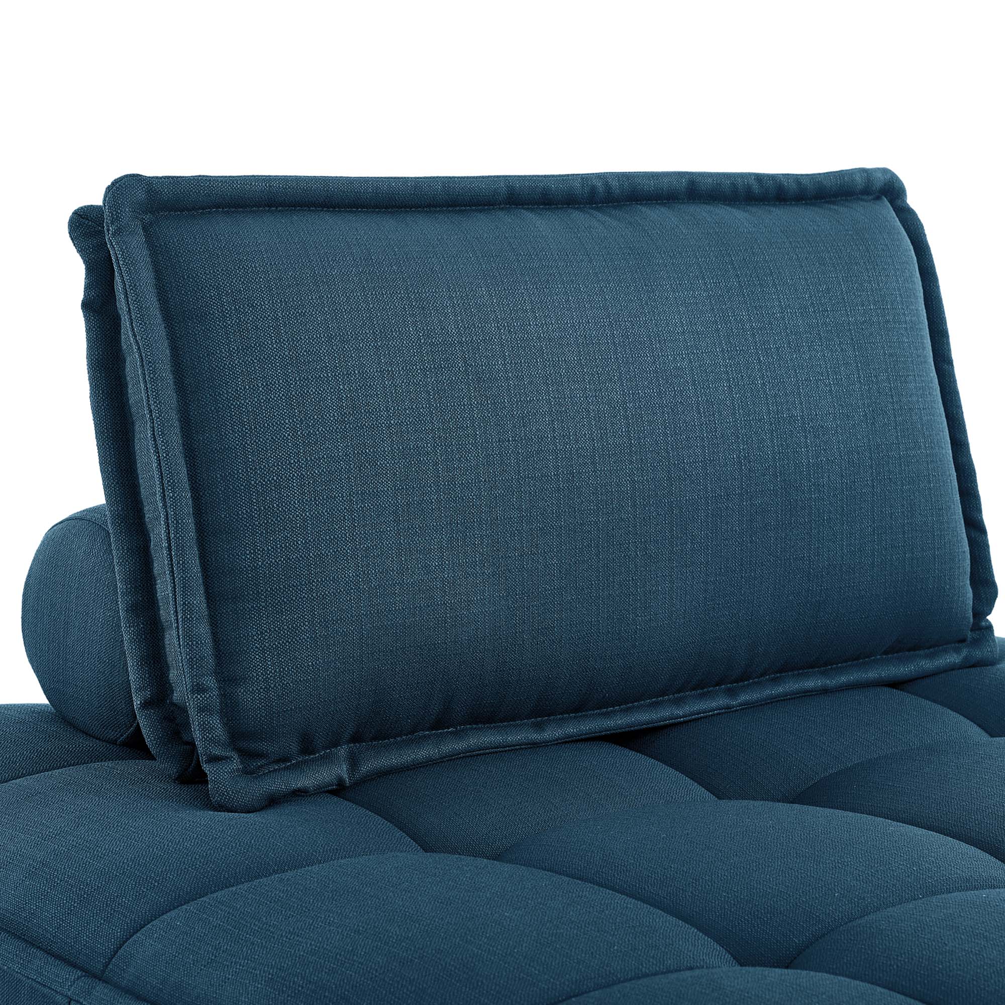 Saunter 5-Piece Tufted Fabric Fabric Sectional Sofa by Modway