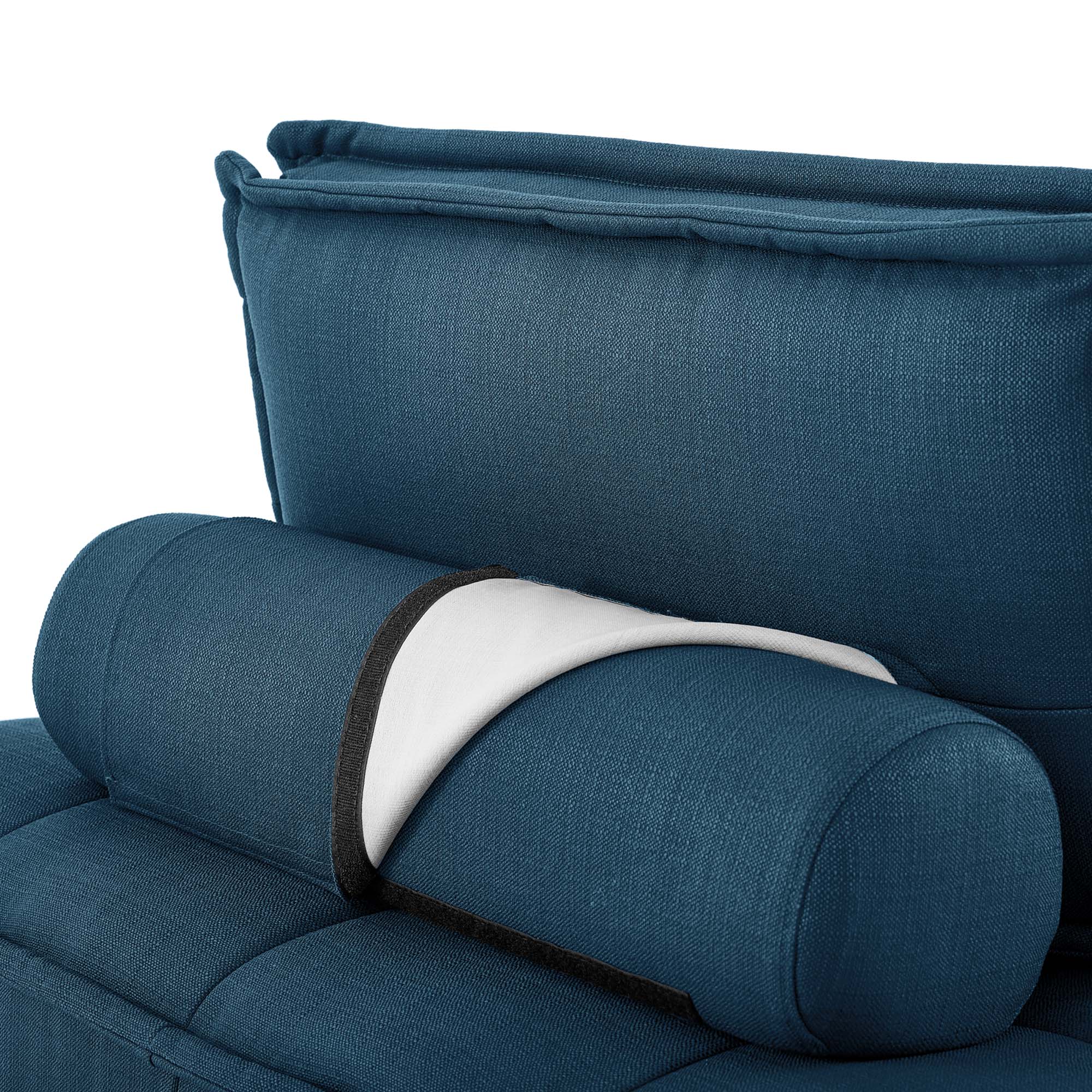Saunter 5-Piece Tufted Fabric Fabric Sectional Sofa by Modway