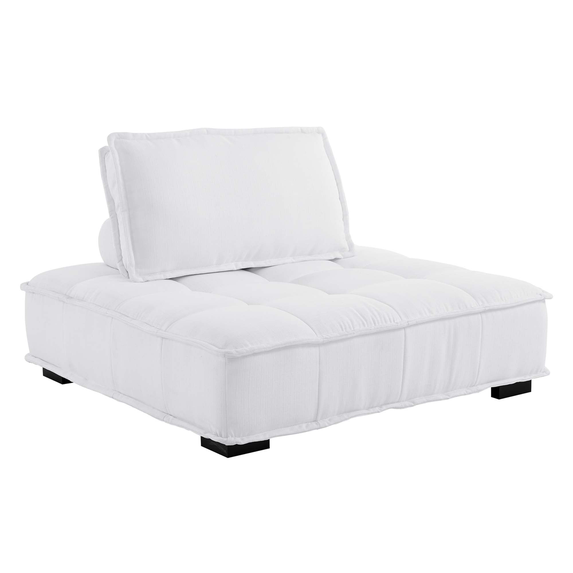 Saunter 5-Piece Tufted Fabric Fabric Sectional Sofa by Modway