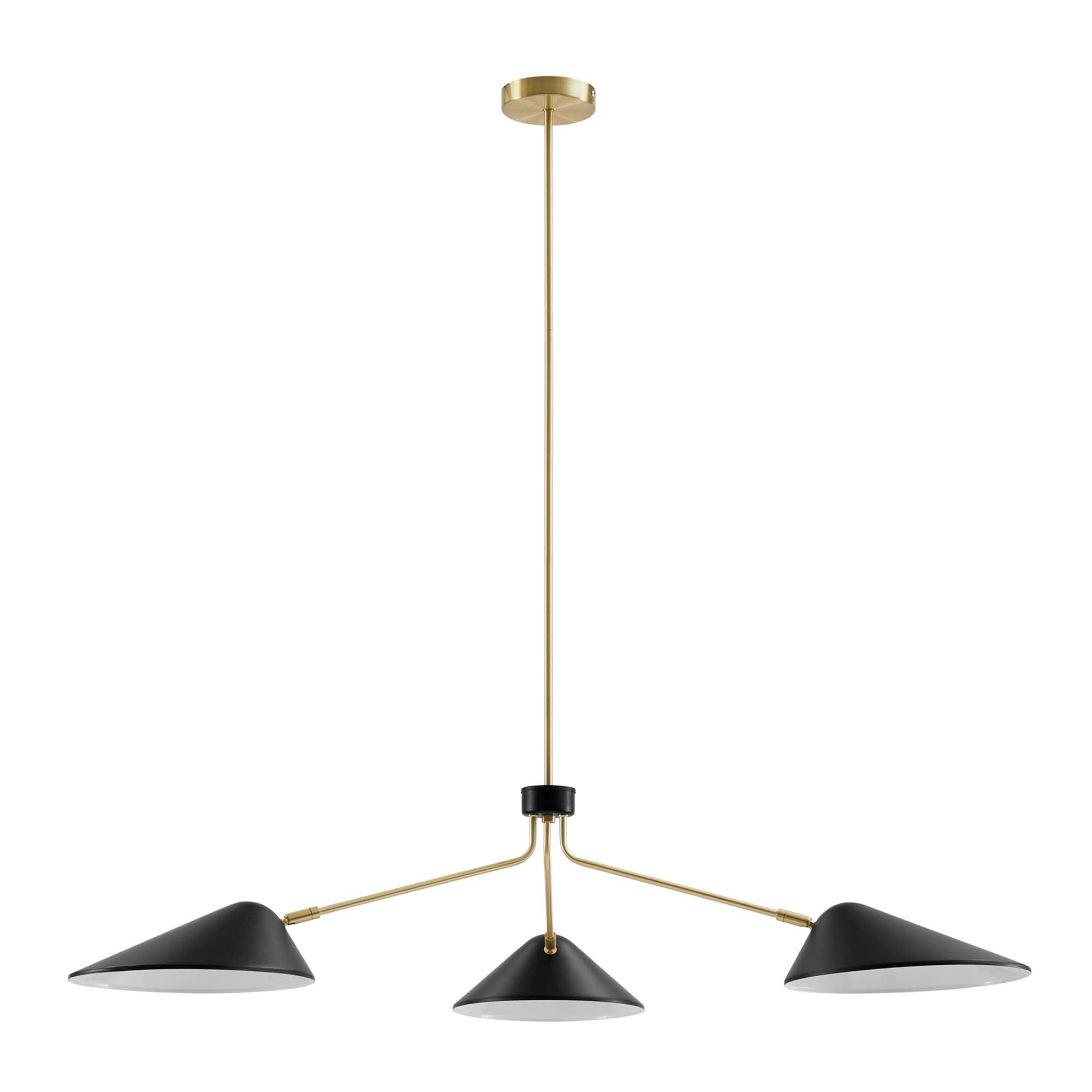 Journey 3-Light 14" Arm Pendant by Modway