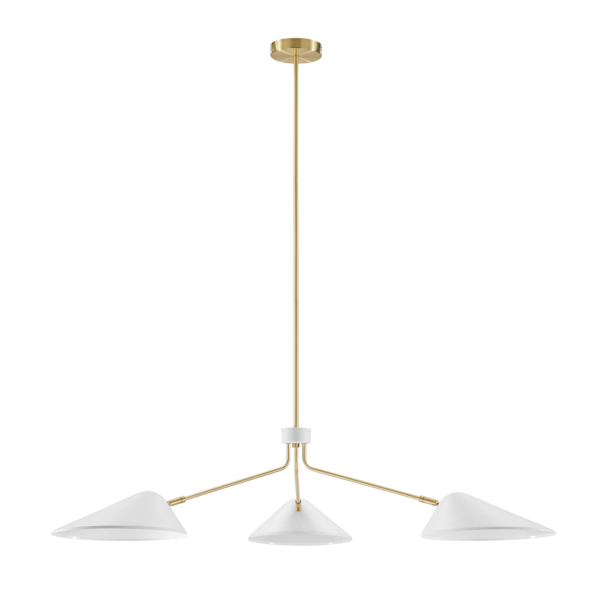 Journey 3-Light 14" Arm Pendant by Modway
