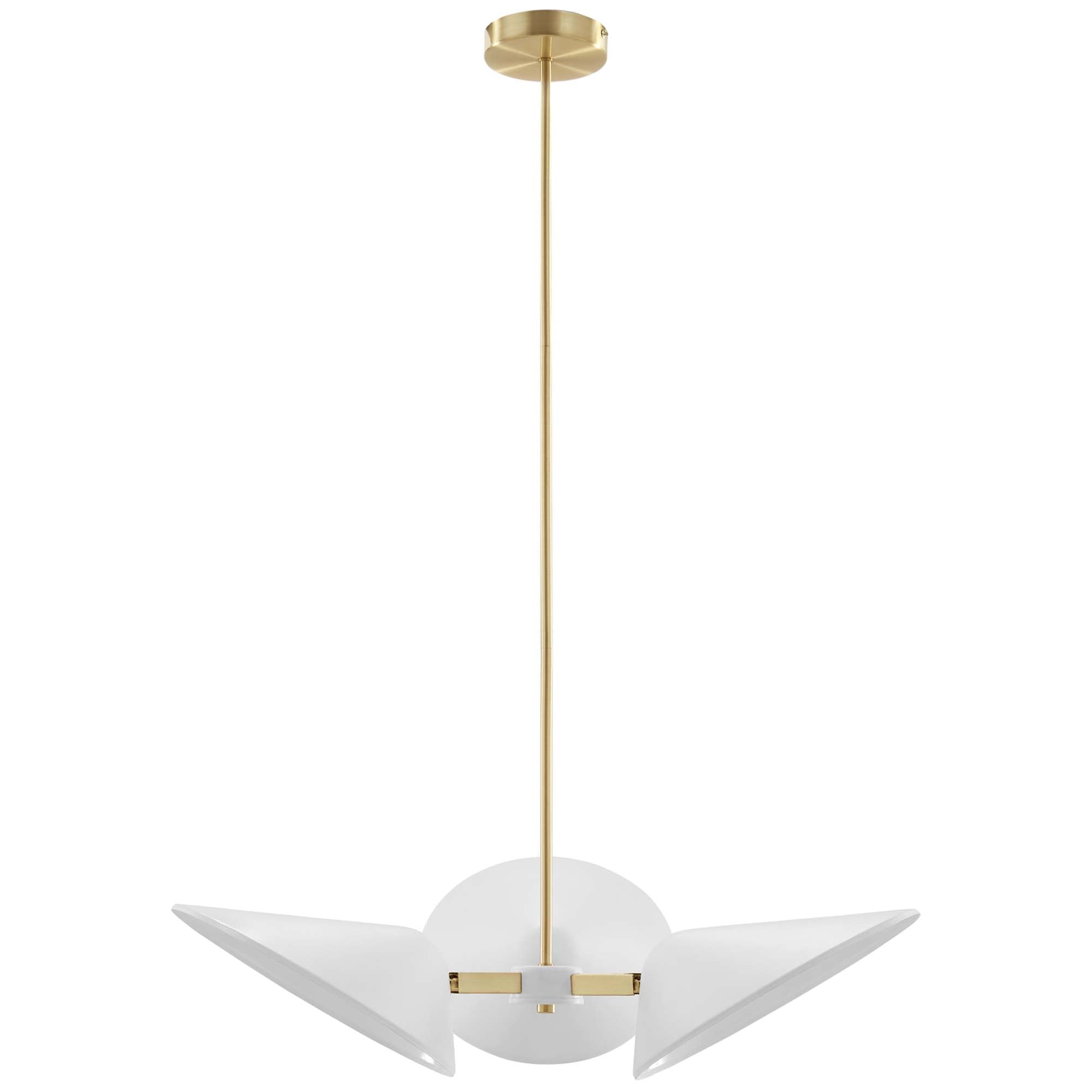 Journey 3-Light 3" Arm Pendant by Modway