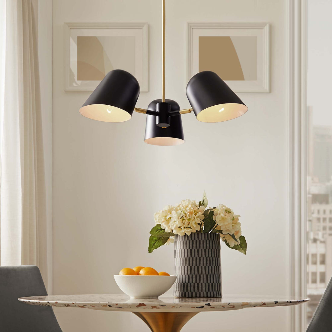 Briana 3-Light Pendant Light by Modway