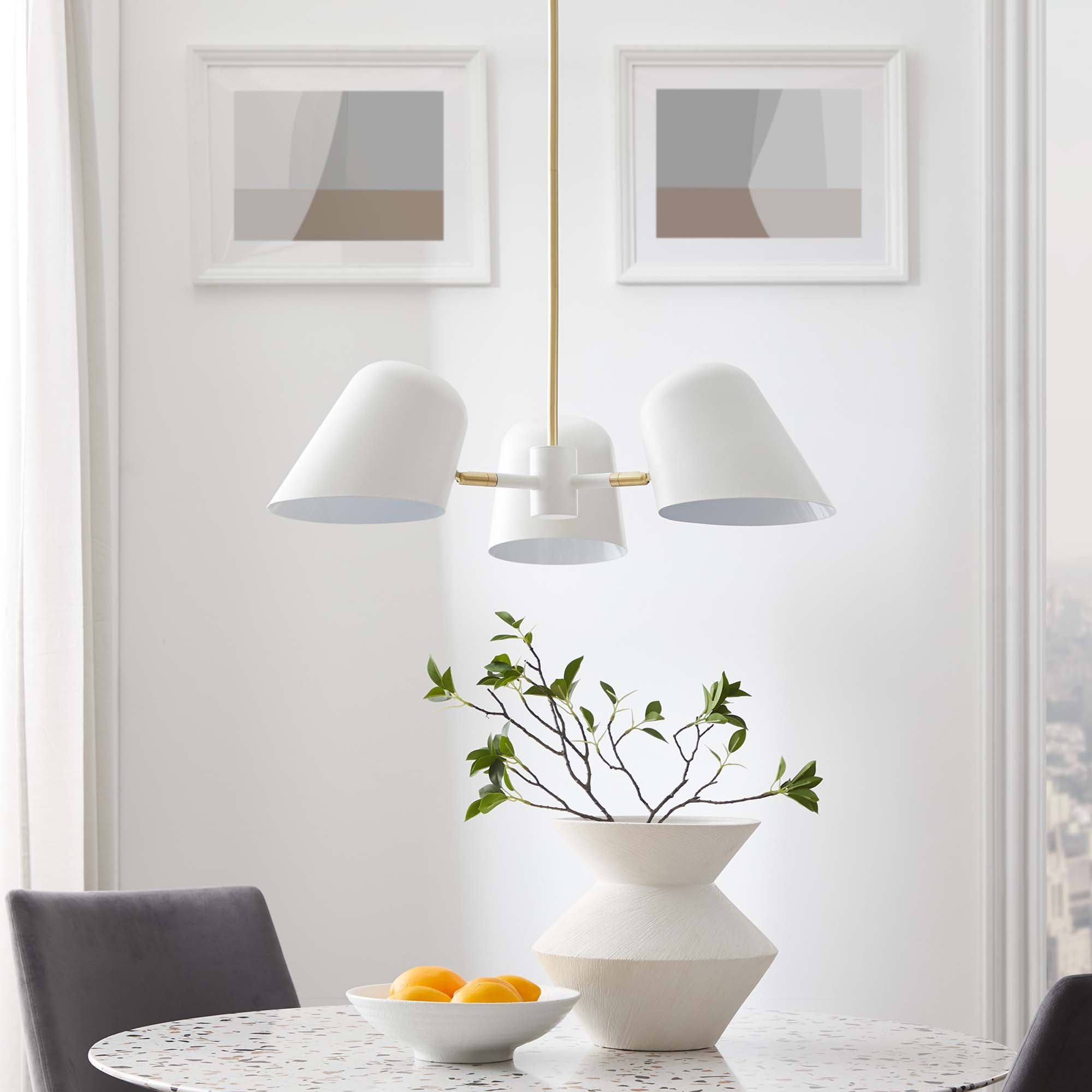 Briana 3-Light Pendant Light by Modway