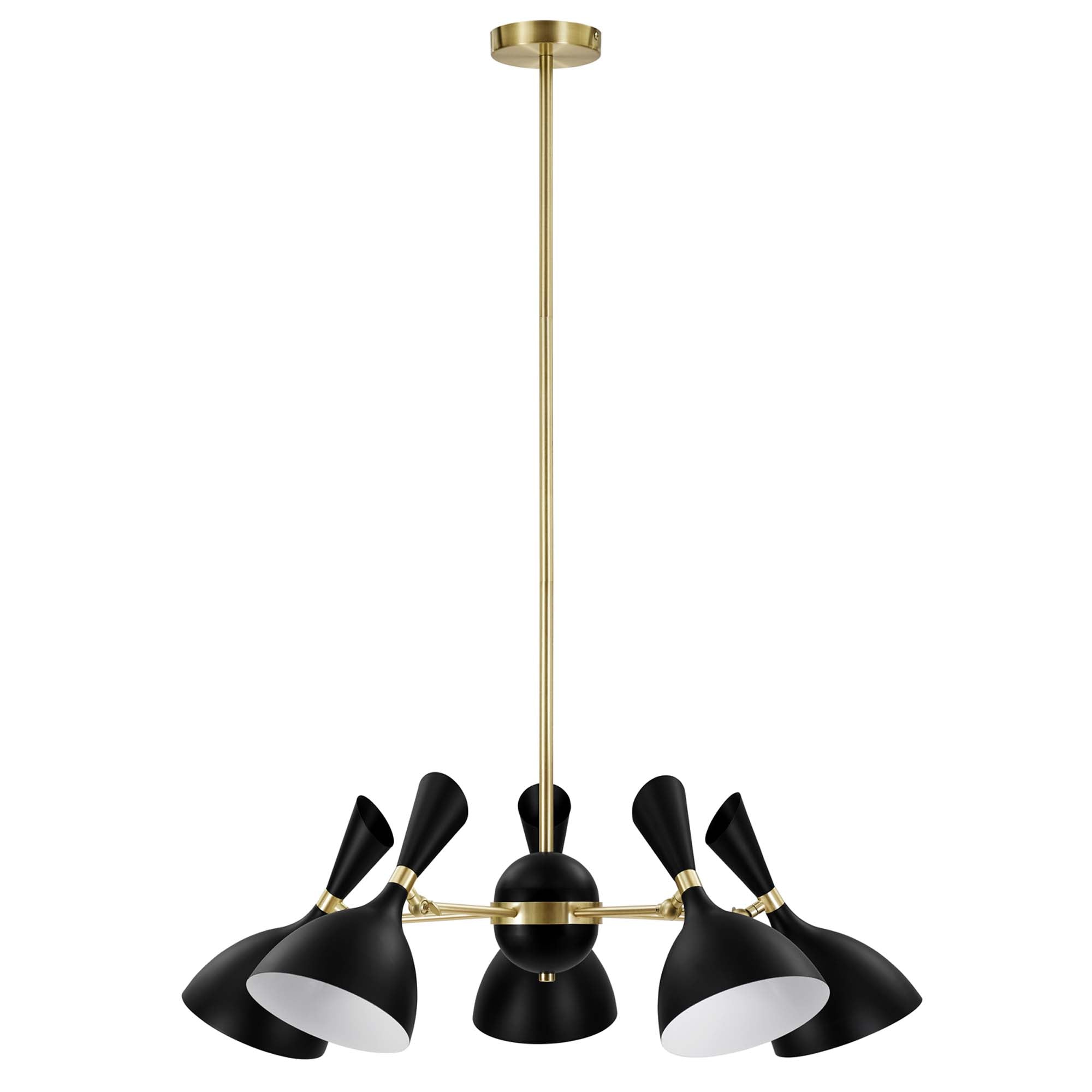 Declare 5-Light 6" Arm Pendant by Modway