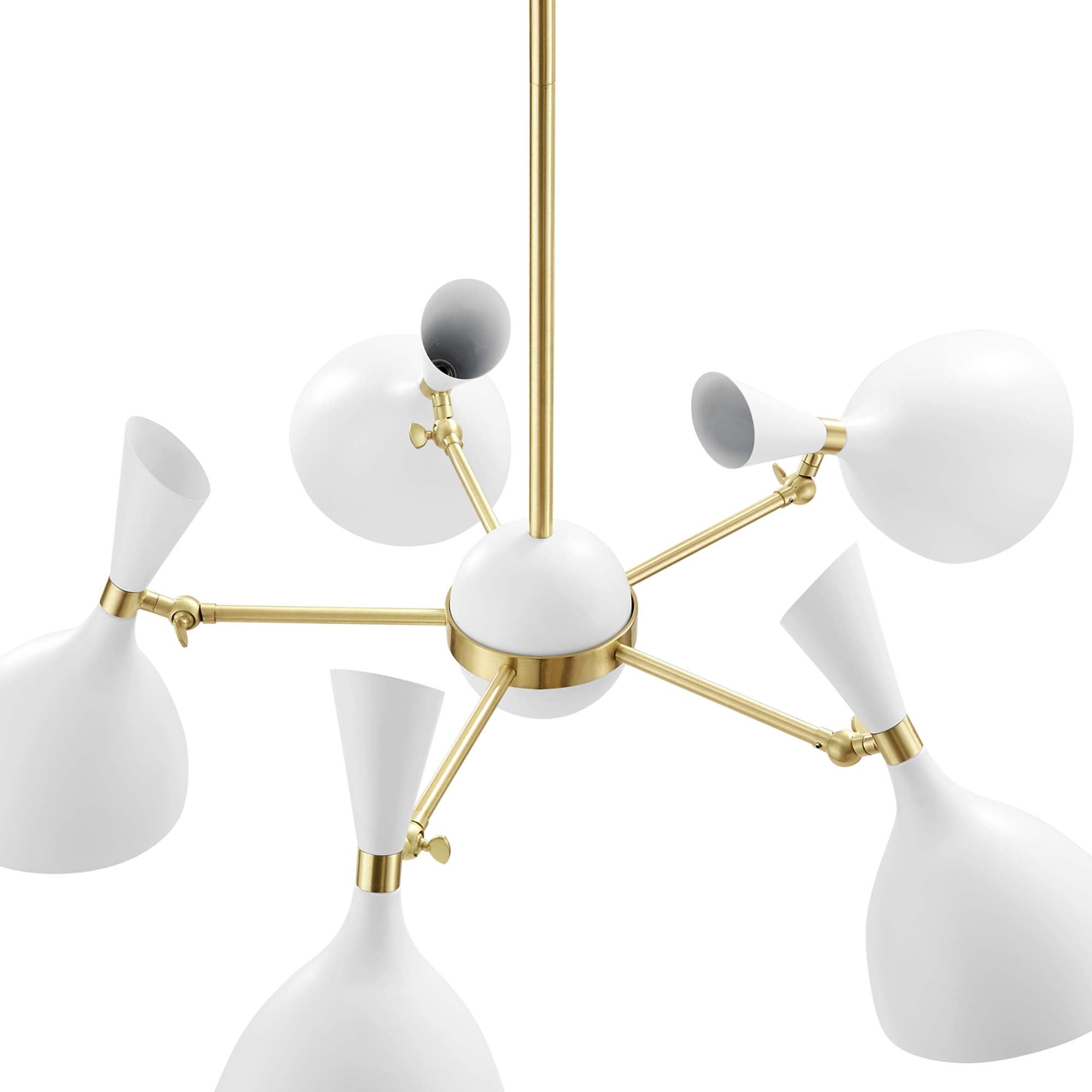 Declare 5-Light 6" Arm Pendant by Modway