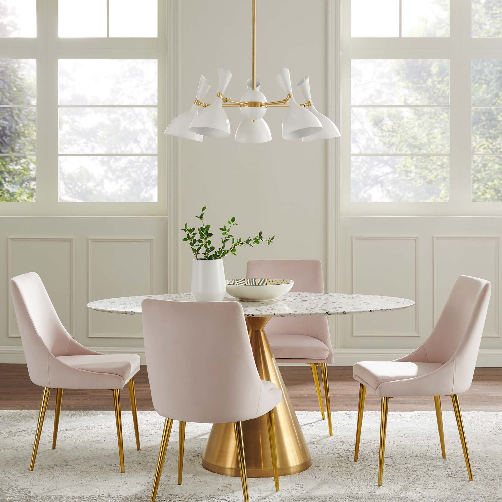 Declare 5-Light 6" Arm Pendant by Modway