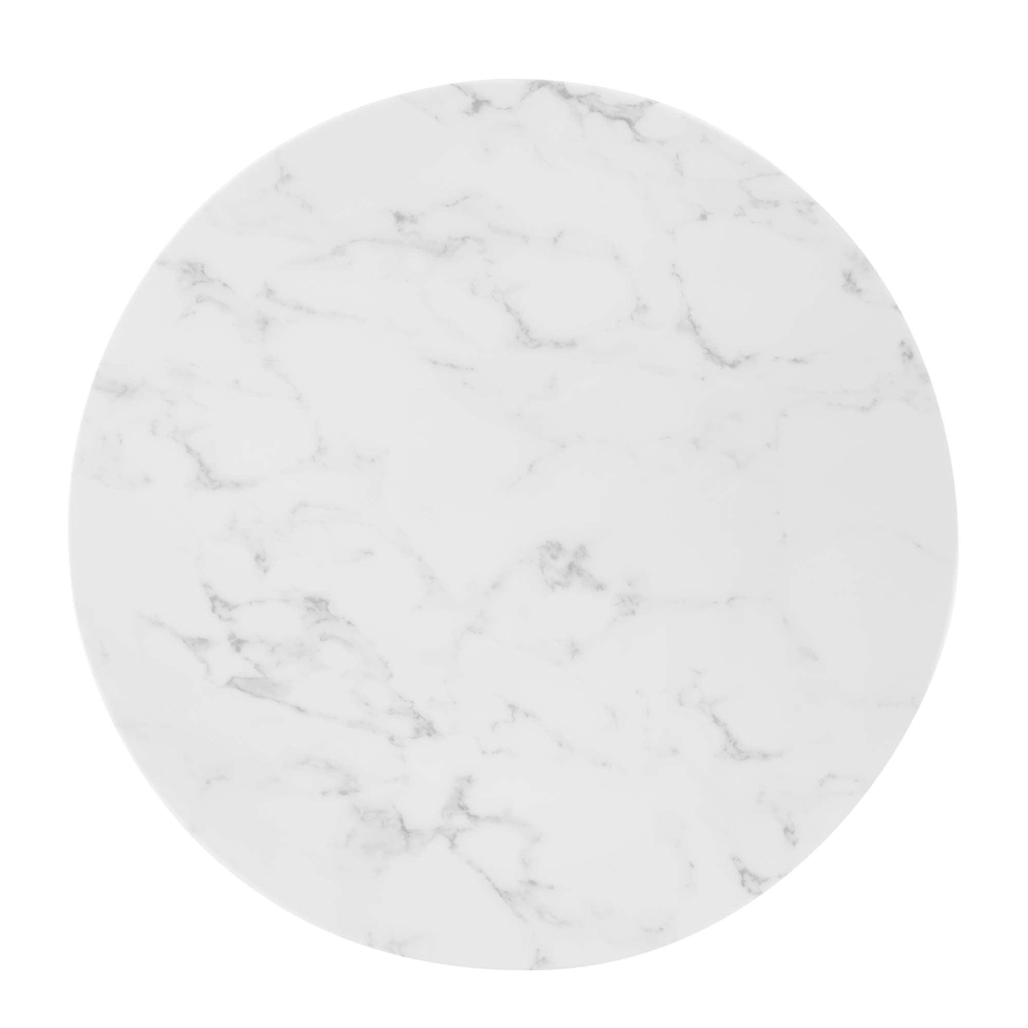 Tupelo 28" Artificial Marble Dining Table by Modway