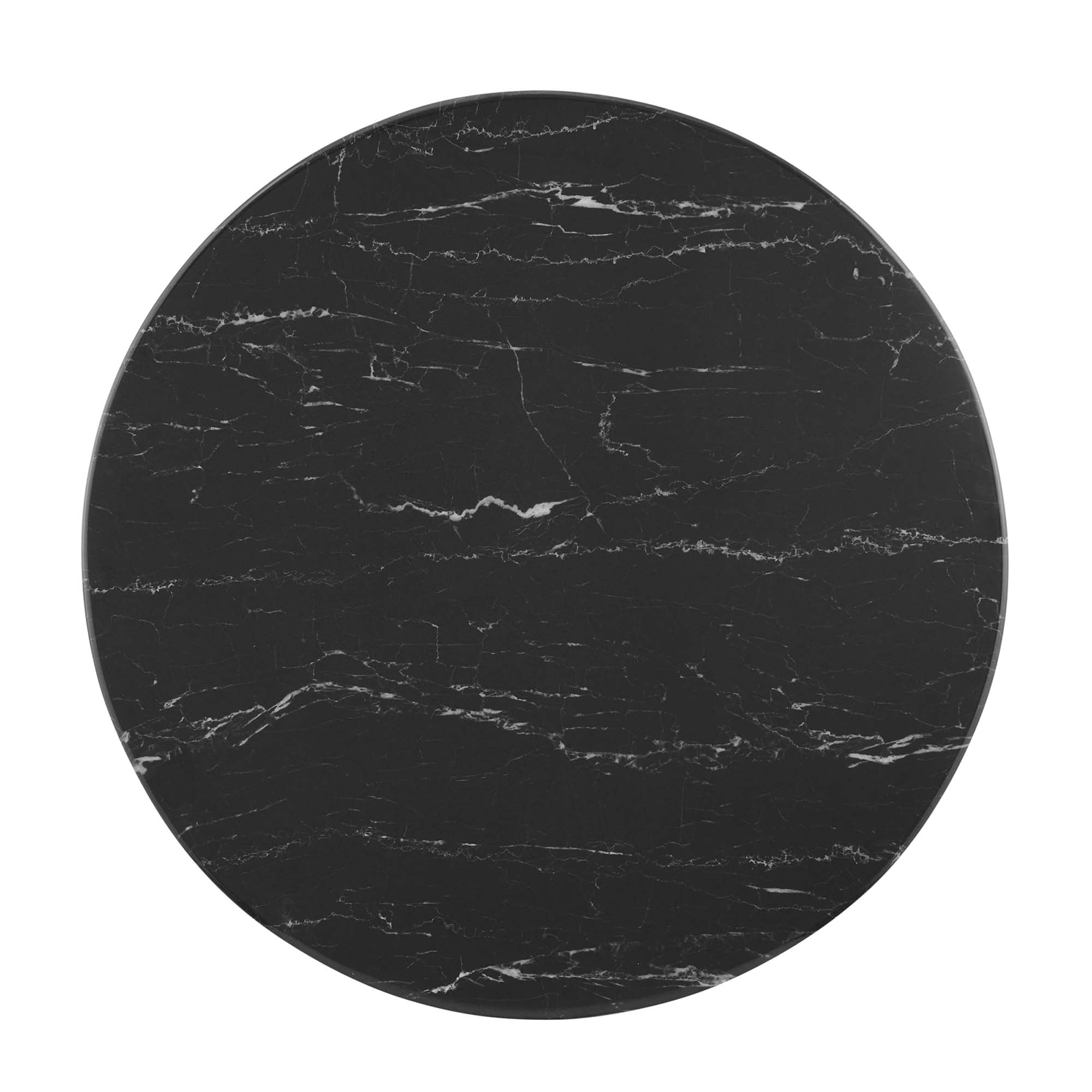 Tupelo 28" Artificial Marble Dining Table by Modway