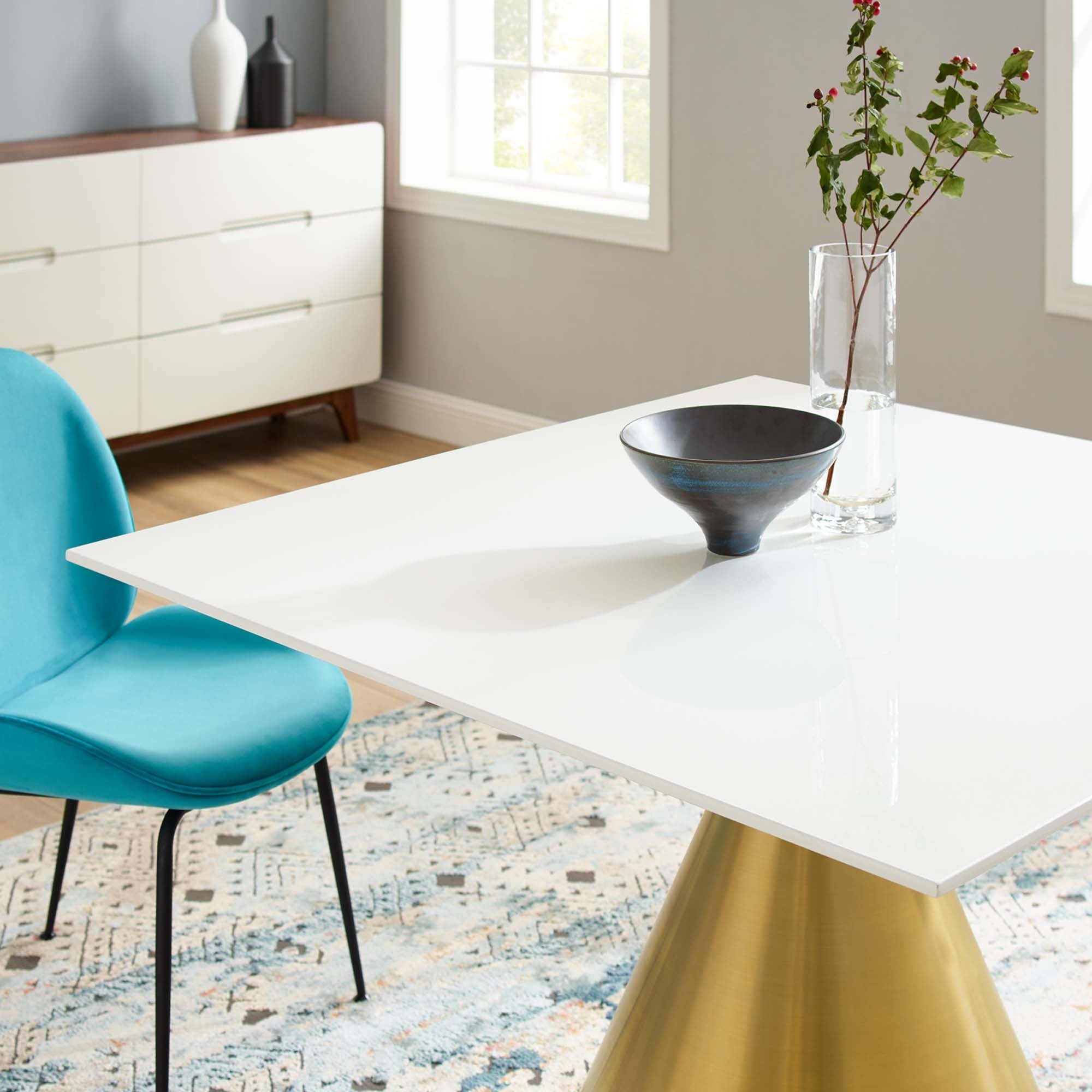 Tupelo 47" Square Dining Table by Modway