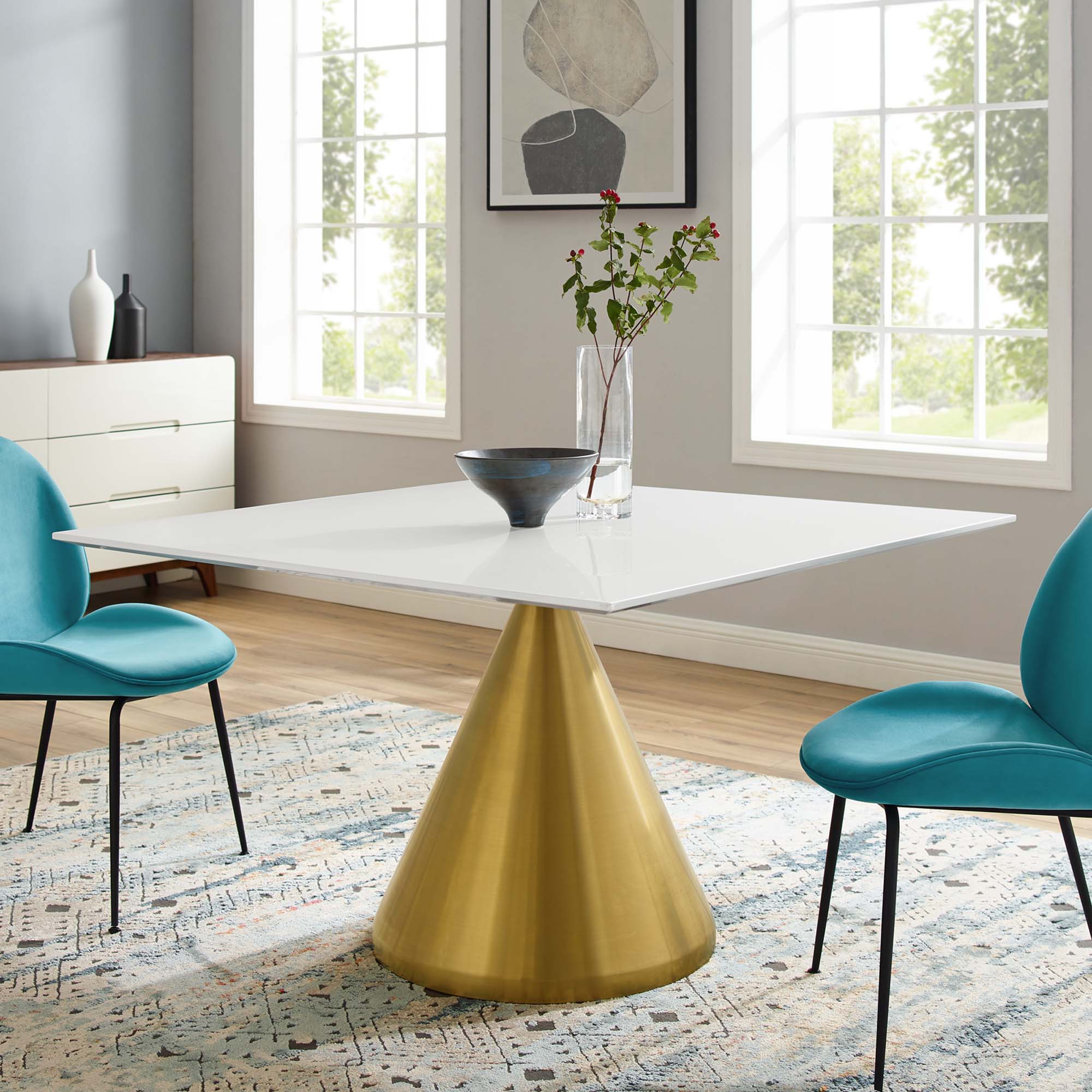 Tupelo 47" Square Dining Table by Modway