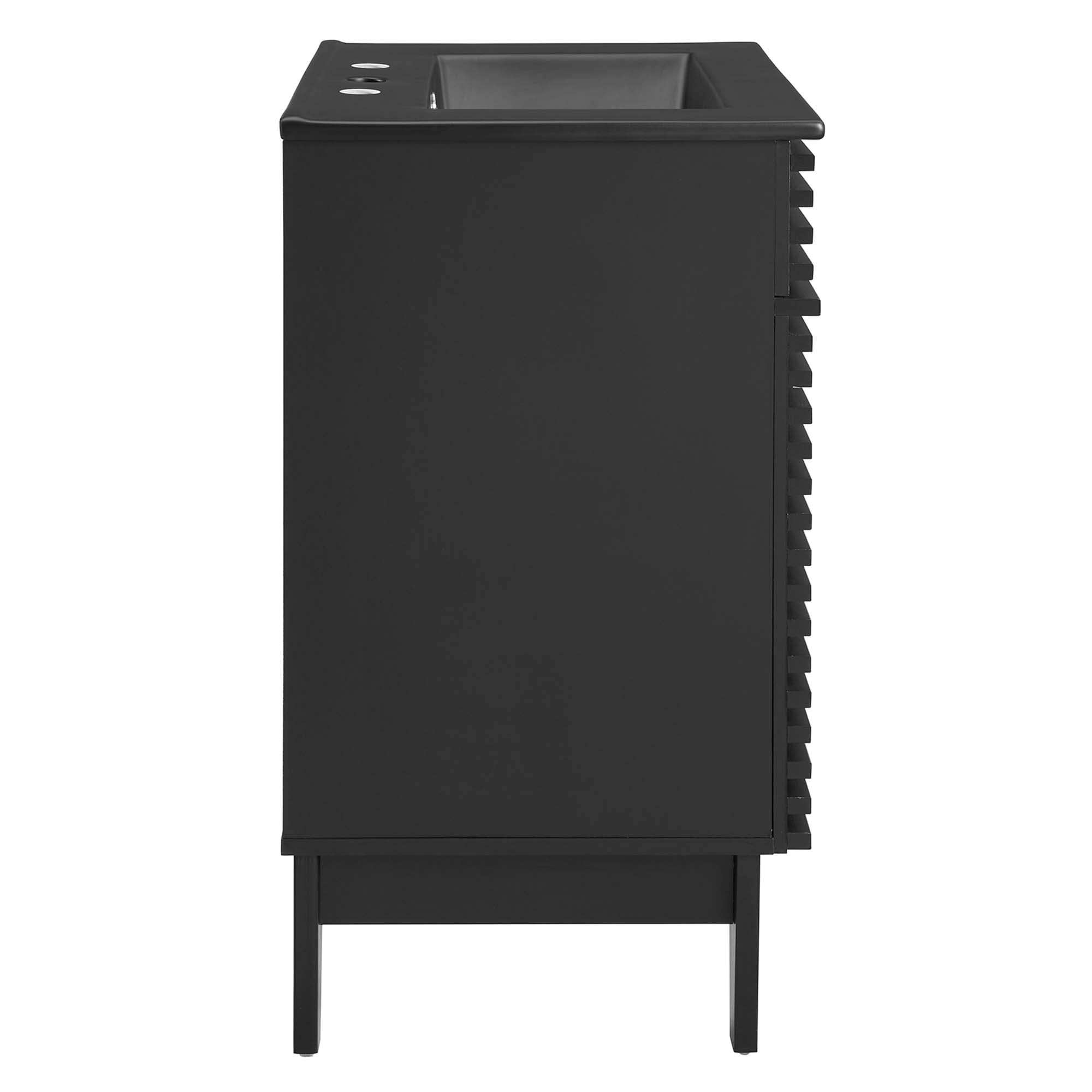 Render Bathroom Vanity with Black Basin Included by Modway