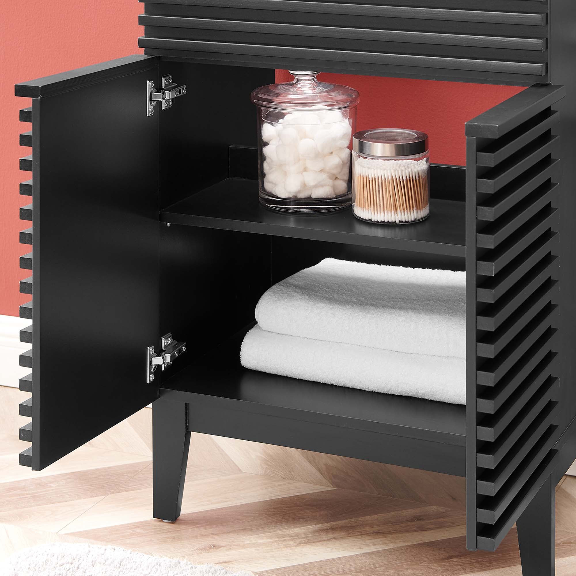 Render Bathroom Vanity with Black Basin Included by Modway