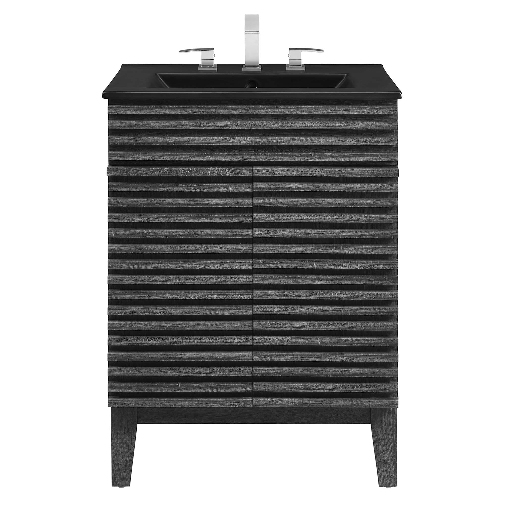 Render Bathroom Vanity with Black Basin Included by Modway