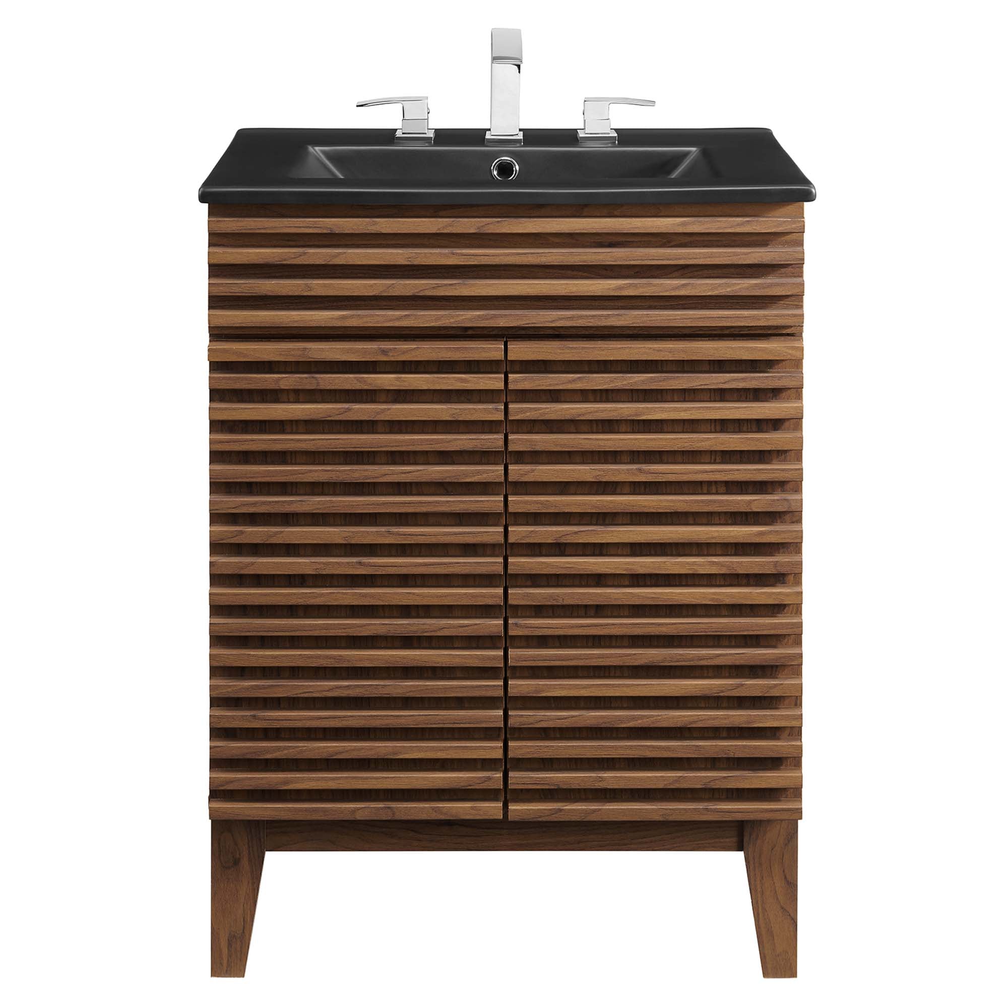 Render Bathroom Vanity with Black Basin Included by Modway