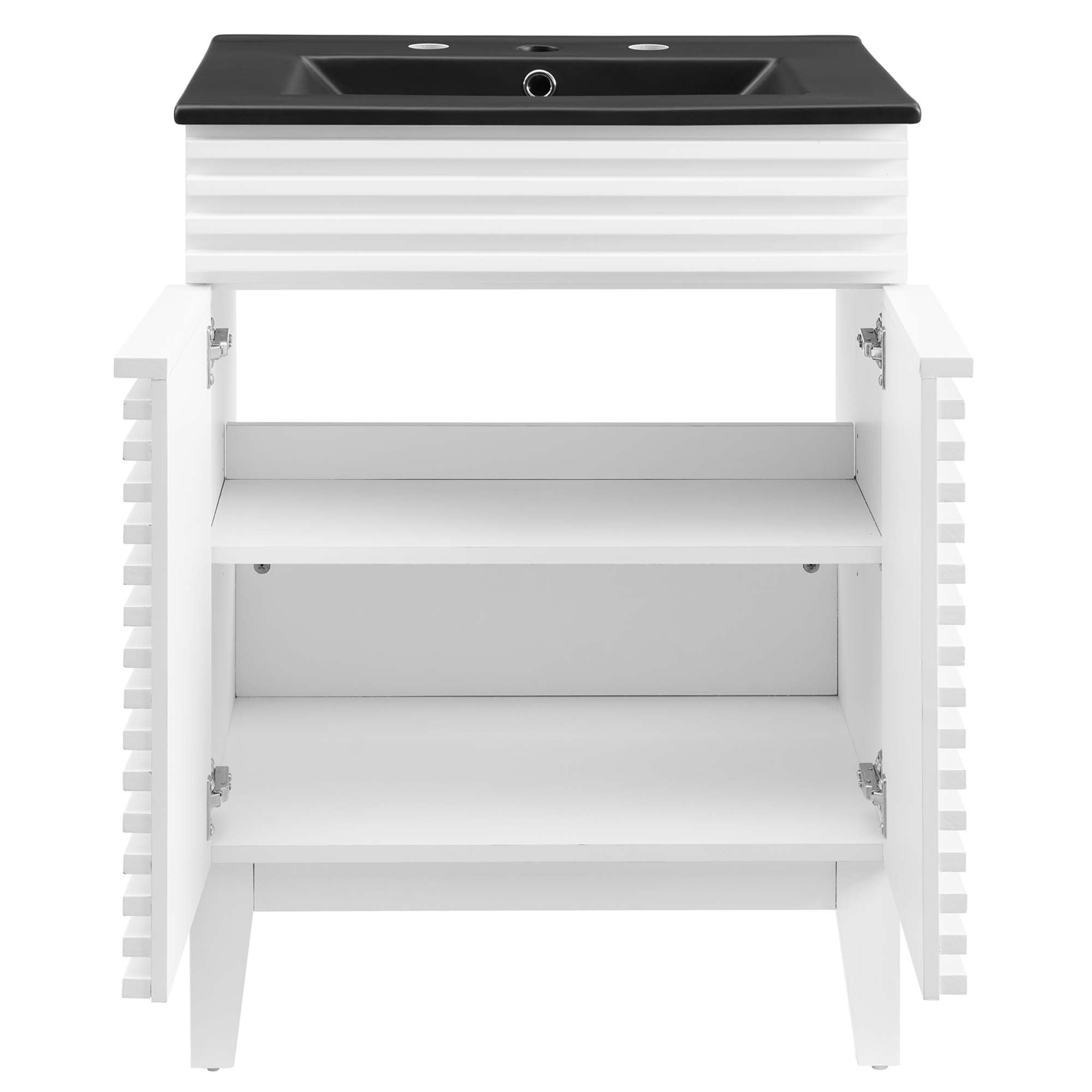 Render Bathroom Vanity with Black Basin Included by Modway