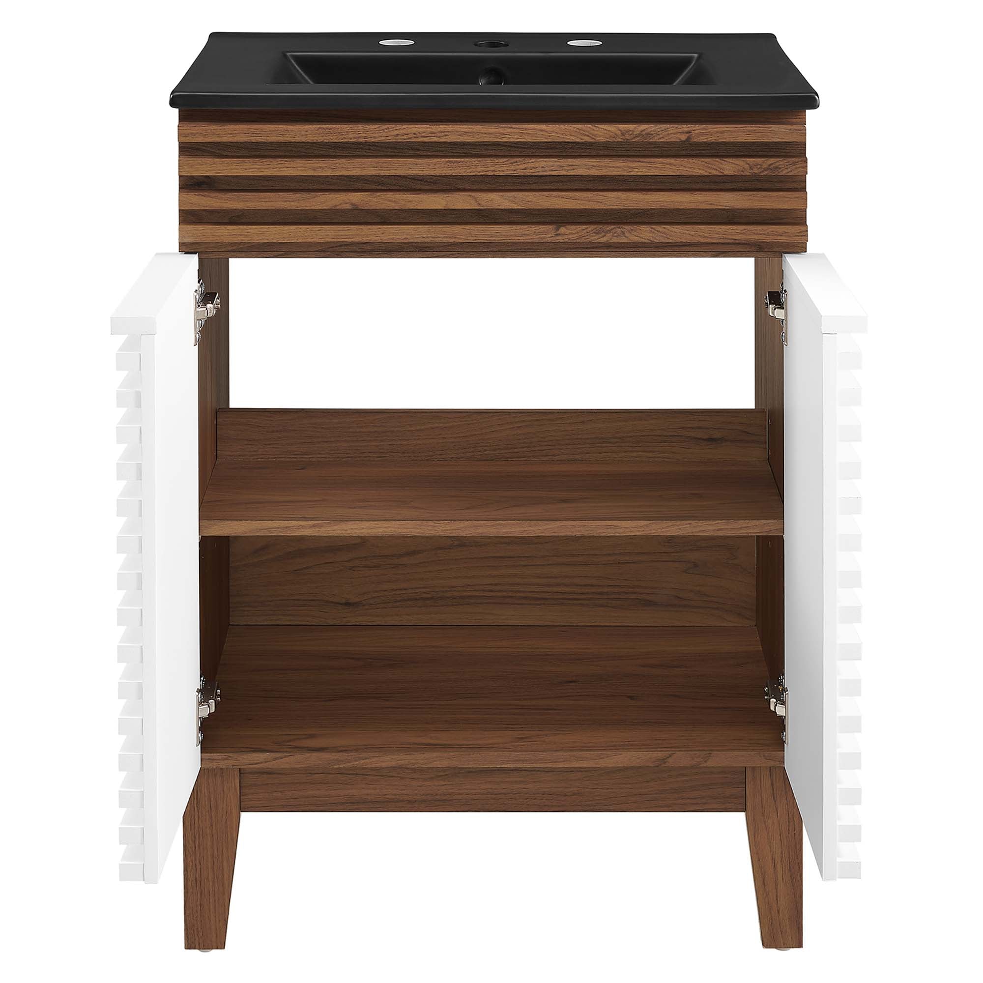 Render Bathroom Vanity with Black Basin Included by Modway