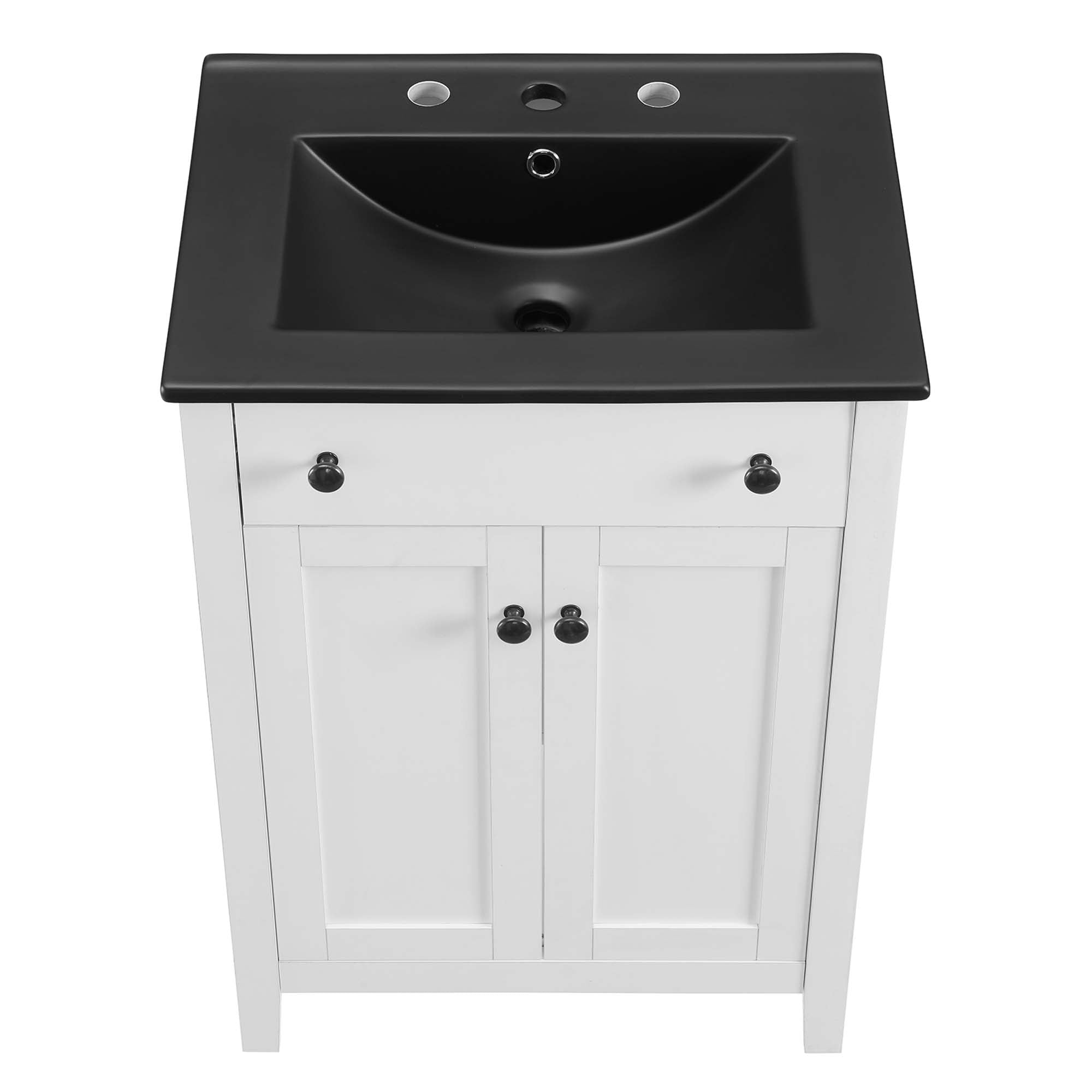 Nantucket Bathroom Vanity Basin Included by Modway