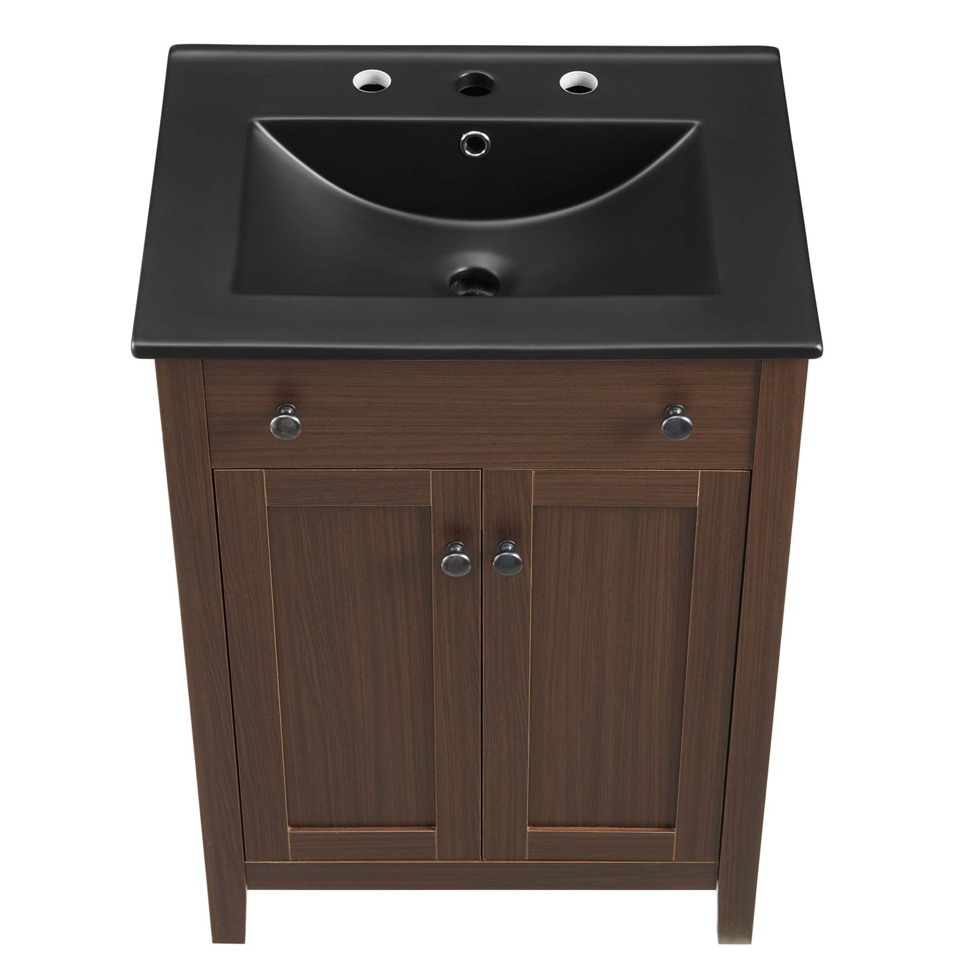 Nantucket Bathroom Vanity Basin Included by Modway