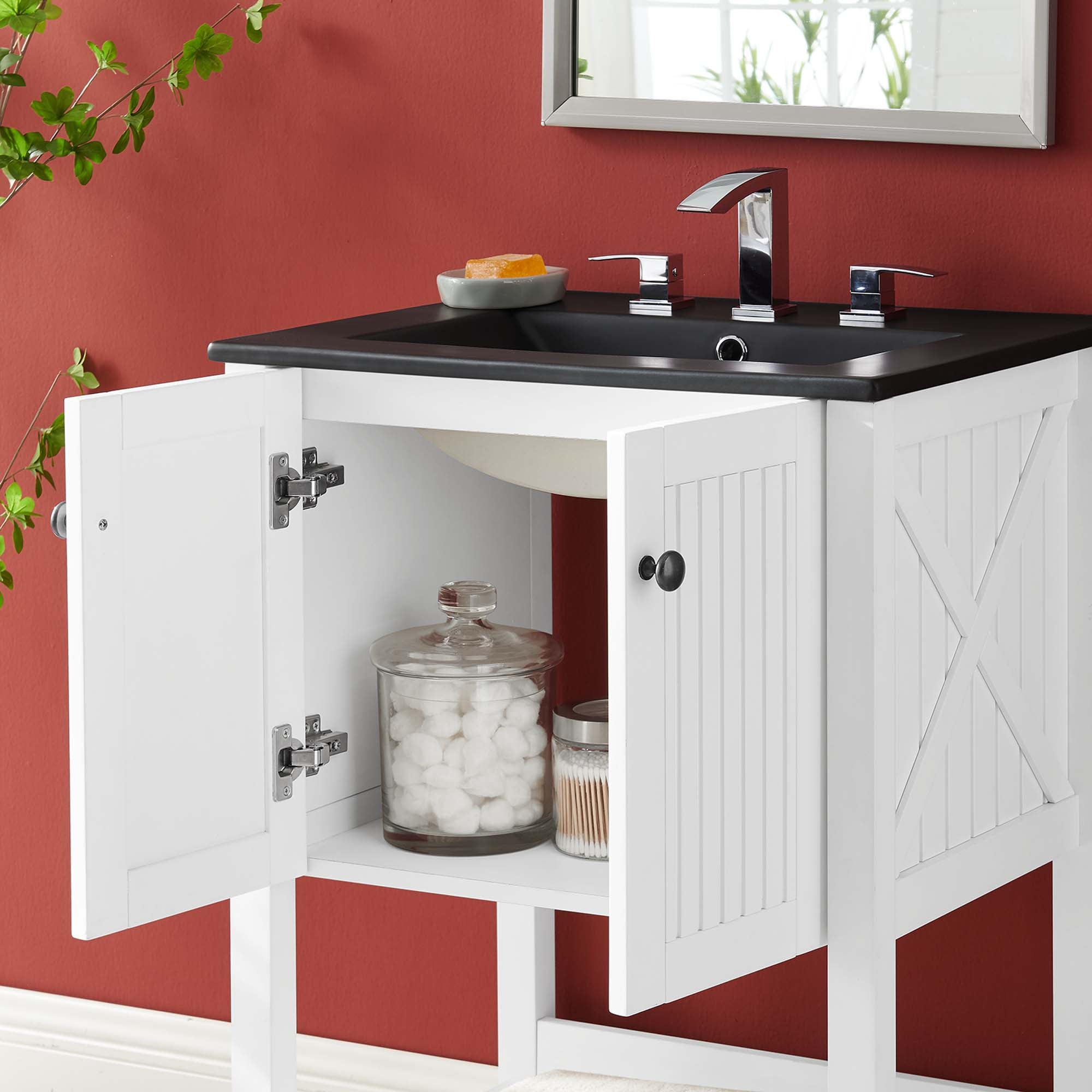 Steam Bathroom Vanity Basin Included by Modway