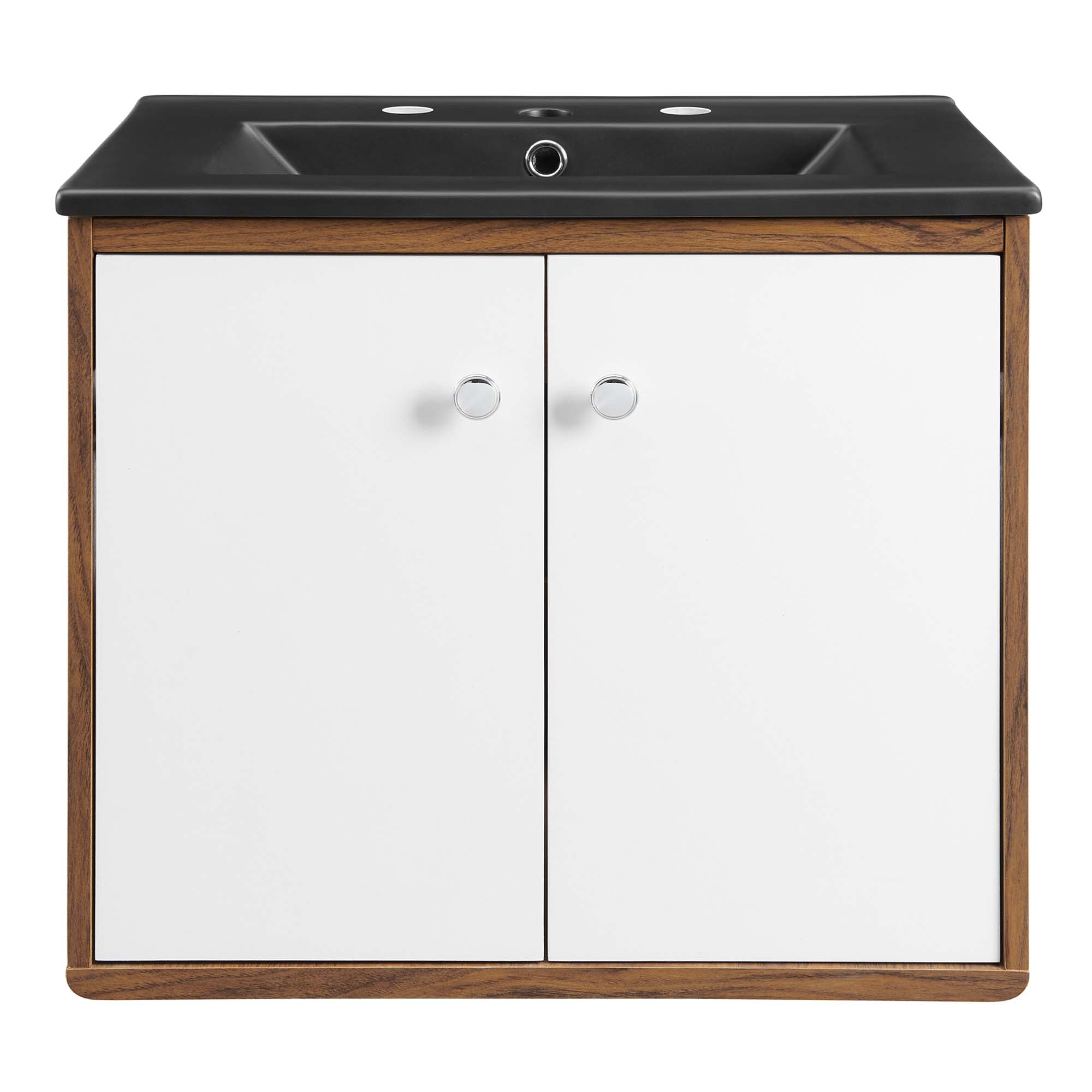 Transmit Wall-Mount Bathroom Vanity Basin Included by Modway