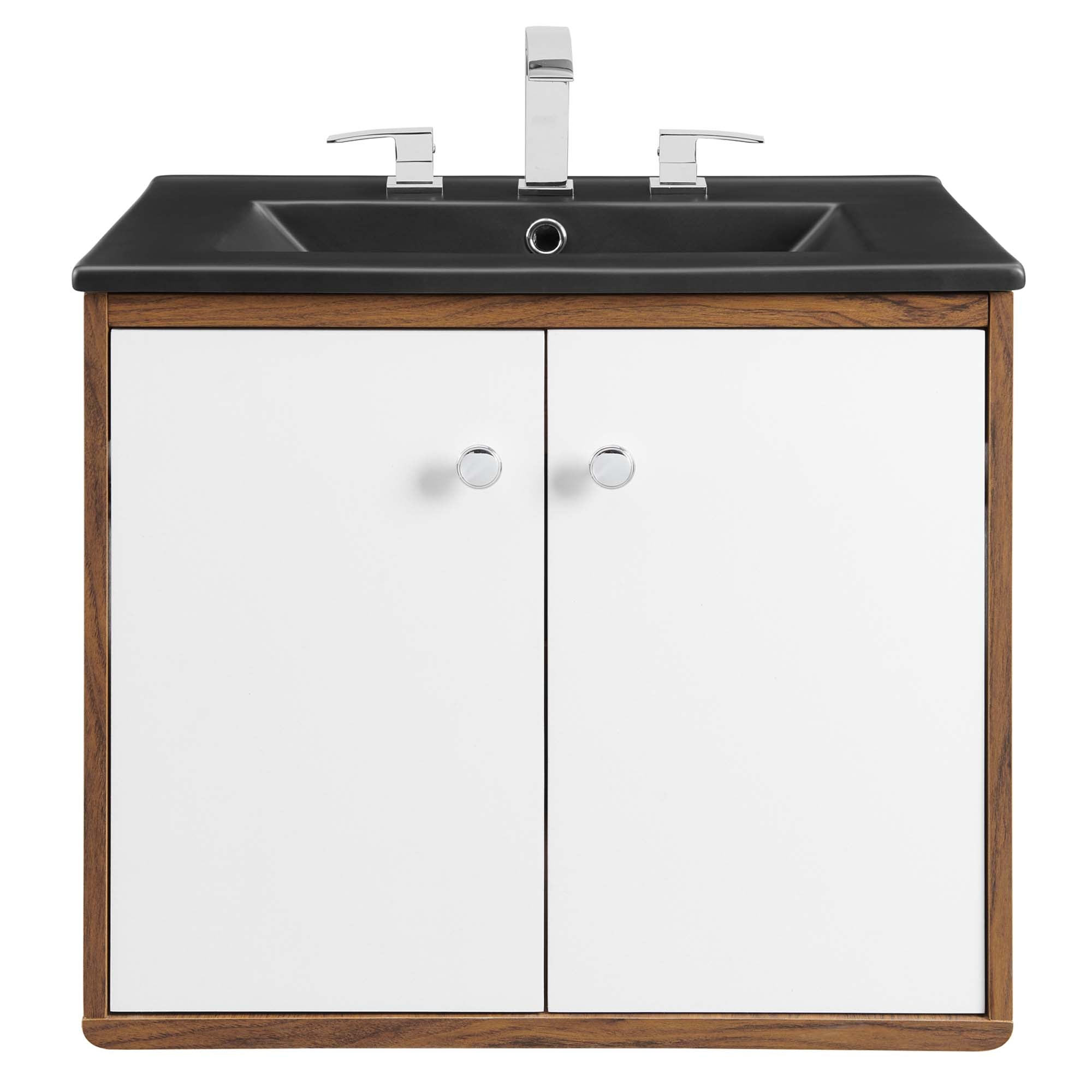 Transmit Wall-Mount Bathroom Vanity Basin Included by Modway