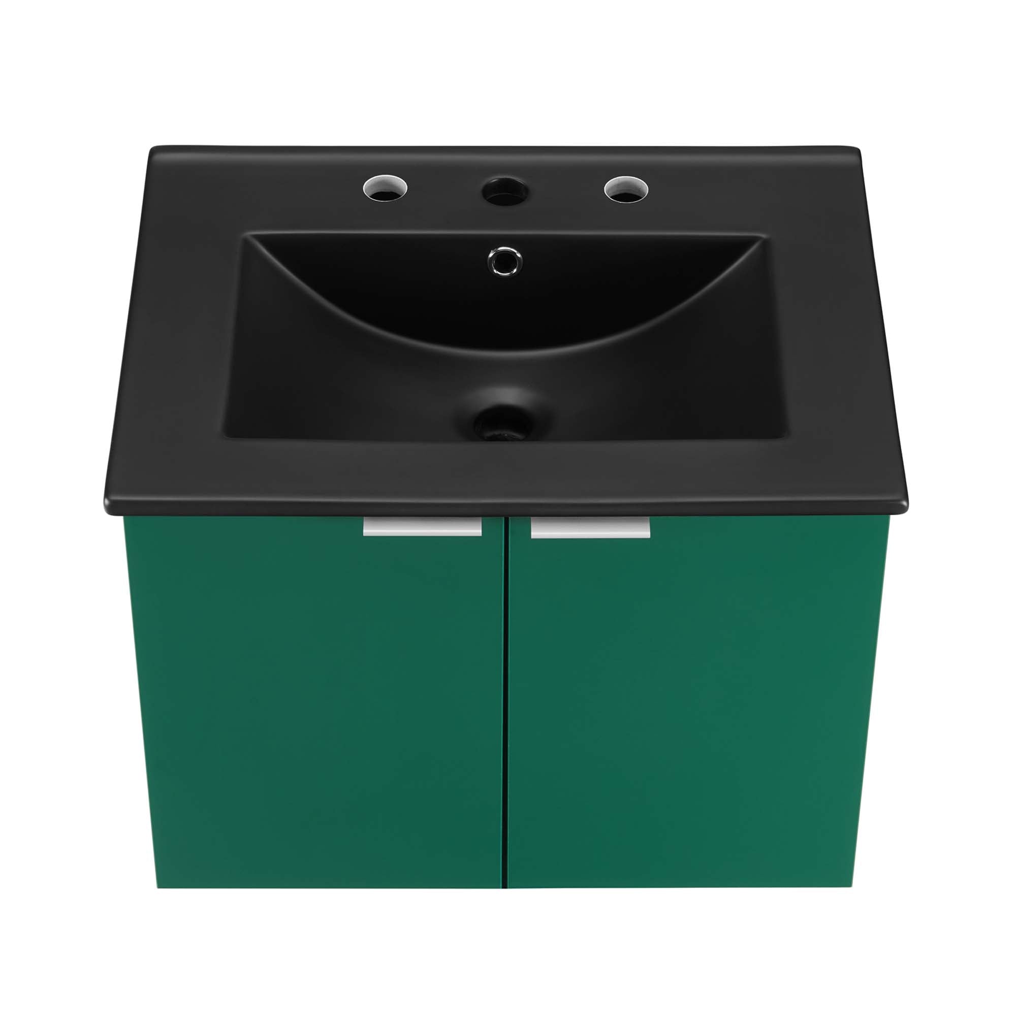 Maybelle Wall-Mount Bathroom Vanity Basin Included by Modway