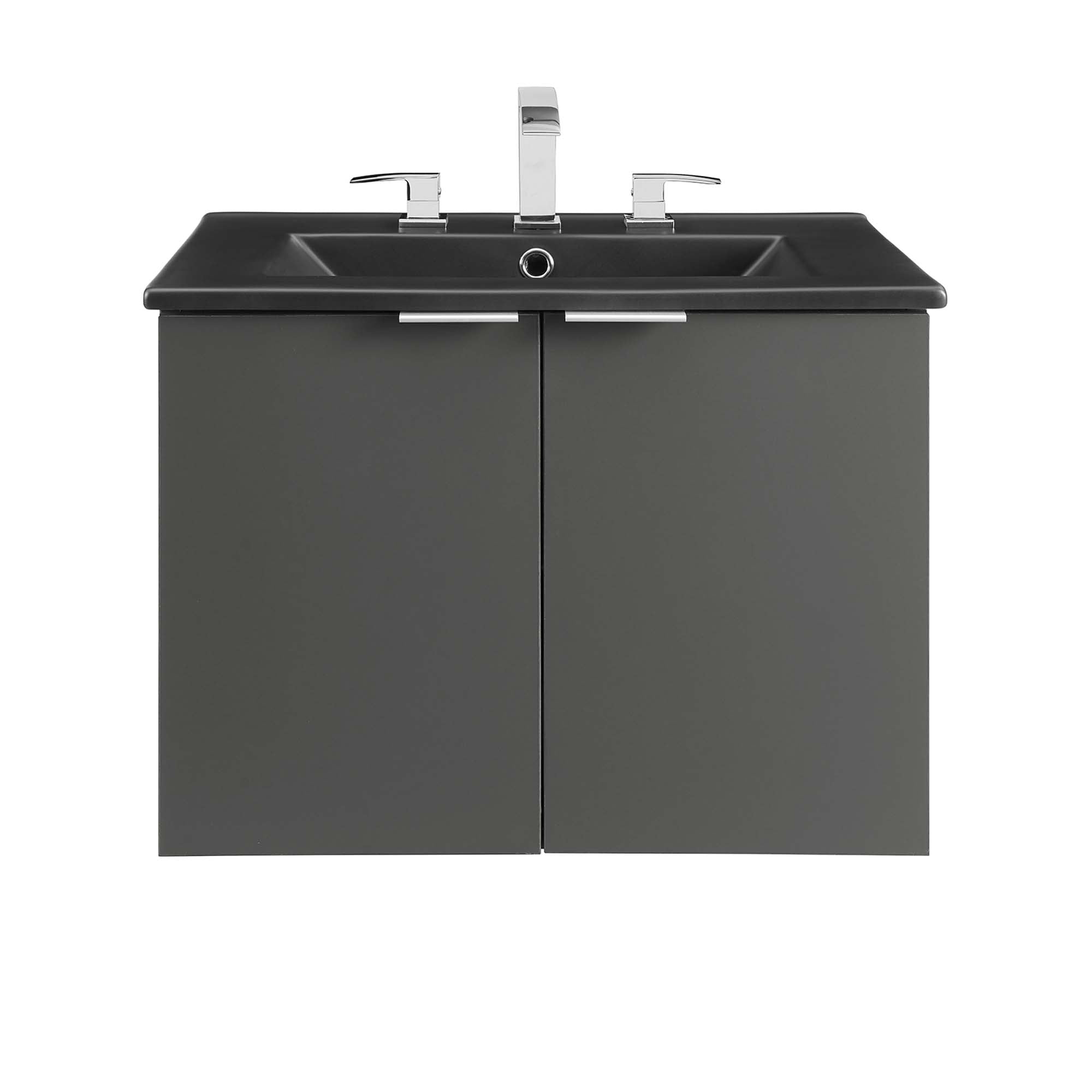 Maybelle Wall-Mount Bathroom Vanity Basin Included by Modway