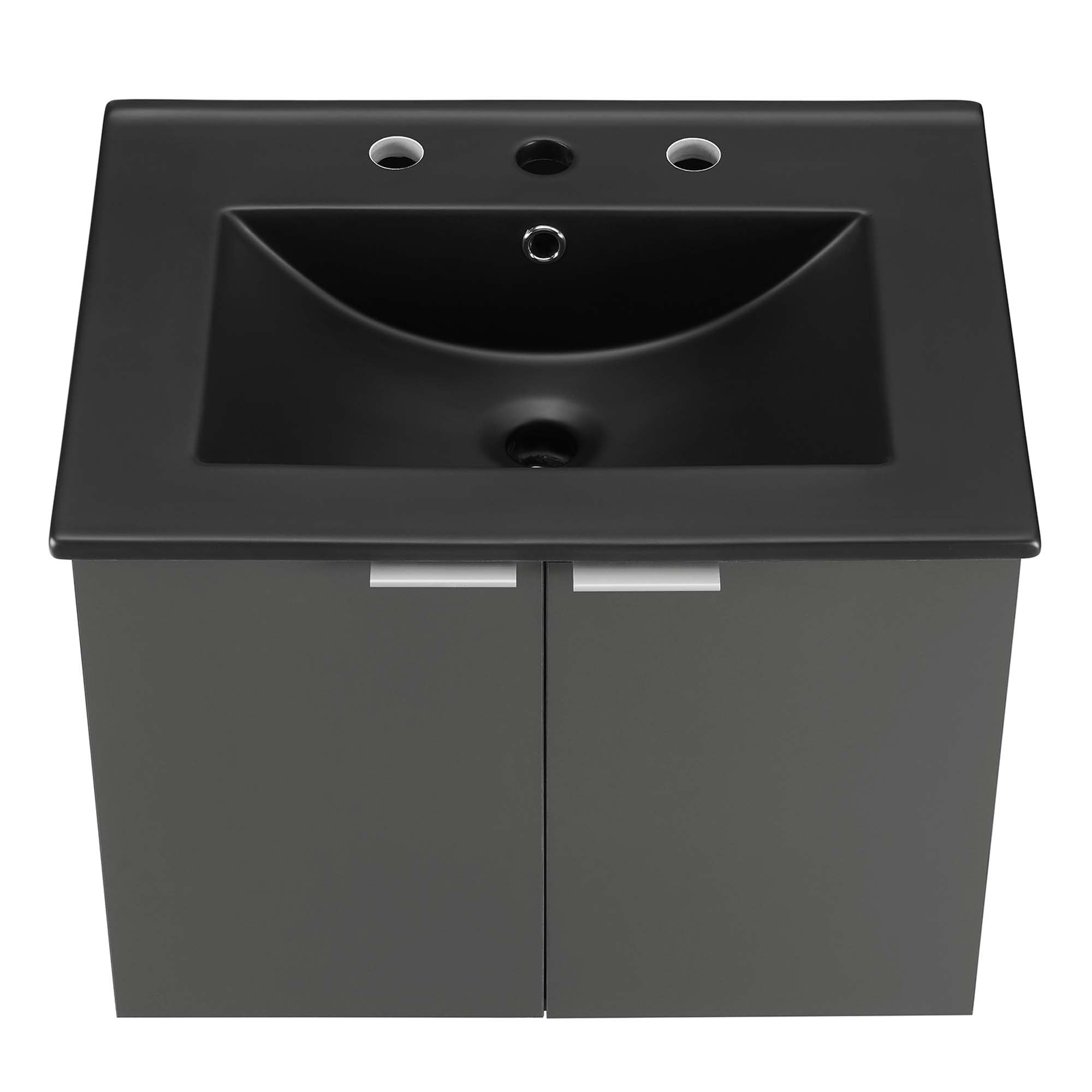 Maybelle Wall-Mount Bathroom Vanity Basin Included by Modway