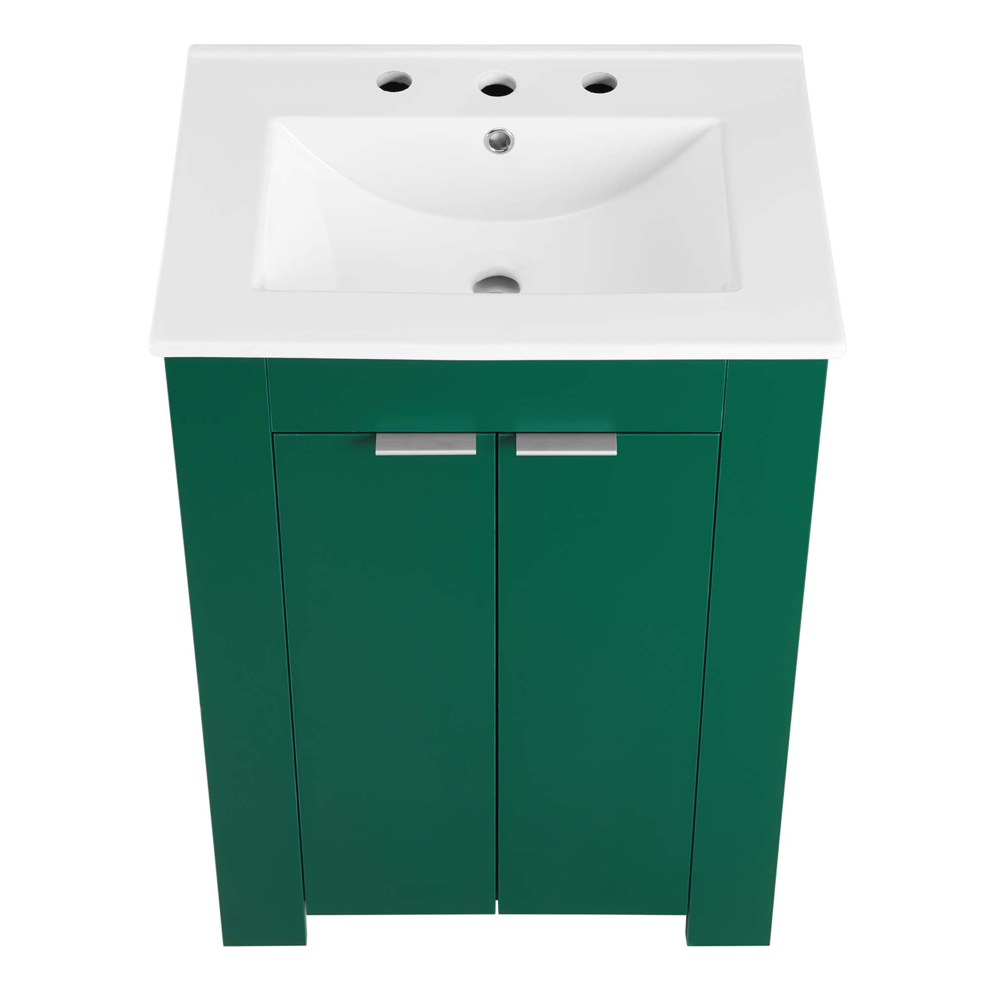Maybelle Bathroom Vanity Basin Included by Modway