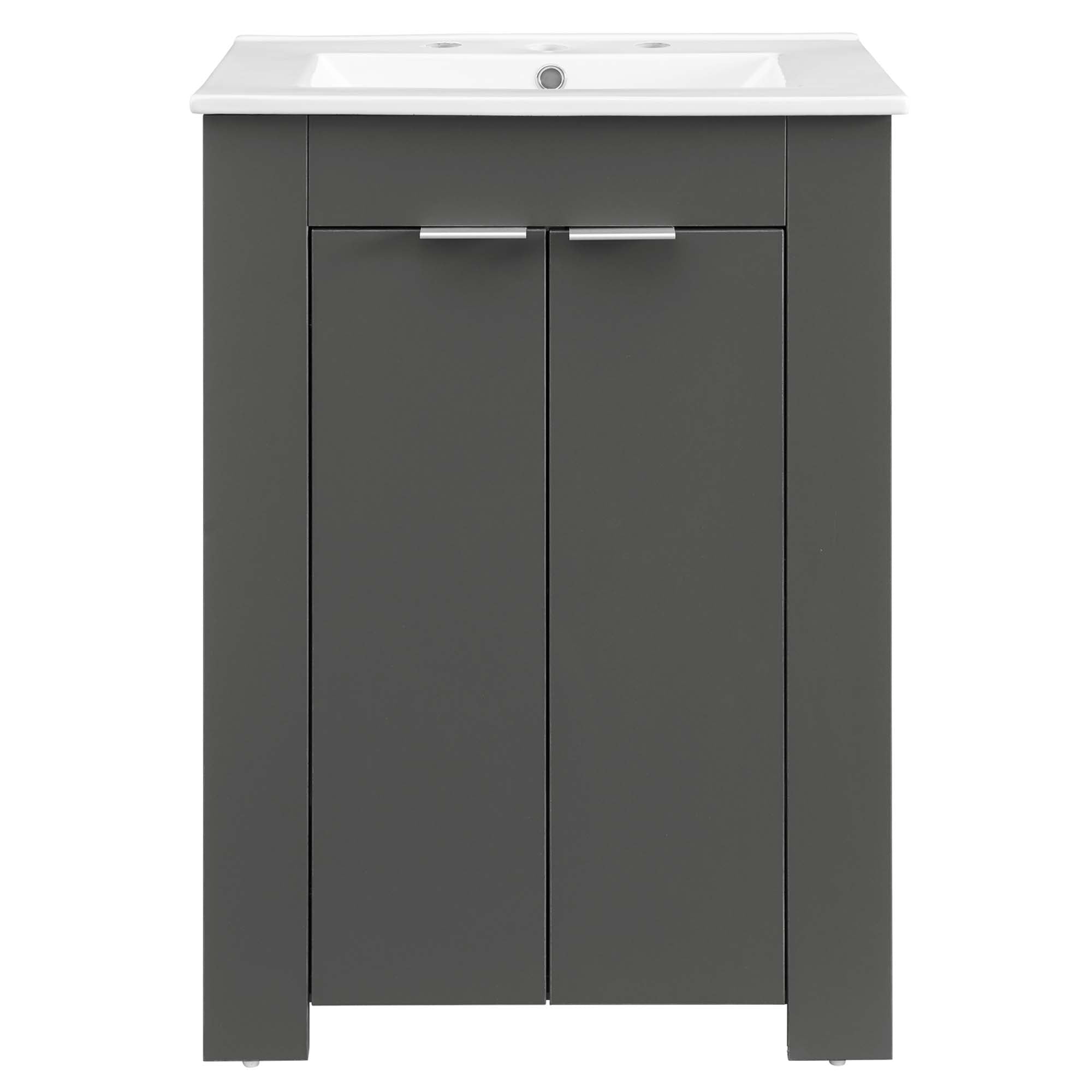 Maybelle Bathroom Vanity Basin Included by Modway