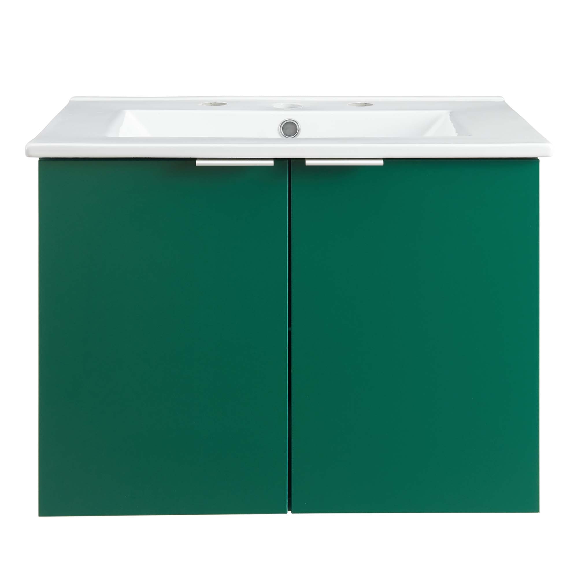 Maybelle Wall-Mount Bathroom Vanity Basin Included by Modway