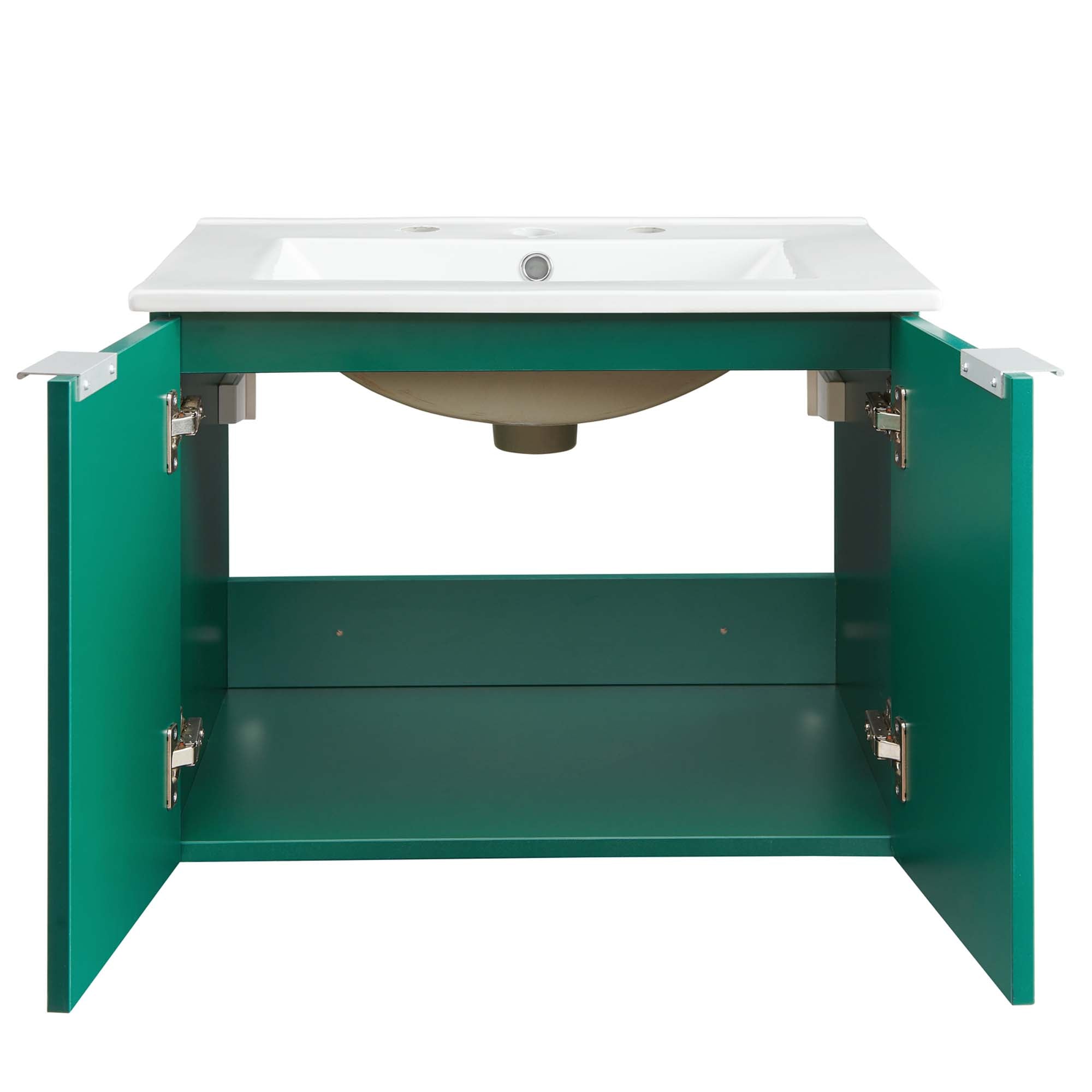 Maybelle Wall-Mount Bathroom Vanity Basin Included by Modway